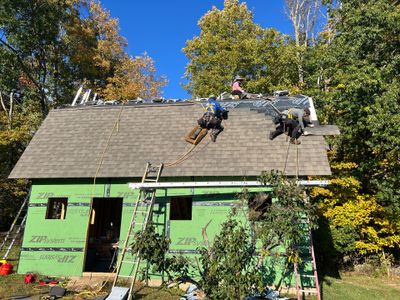 Deerfield, NH - New Construction Barn Roof