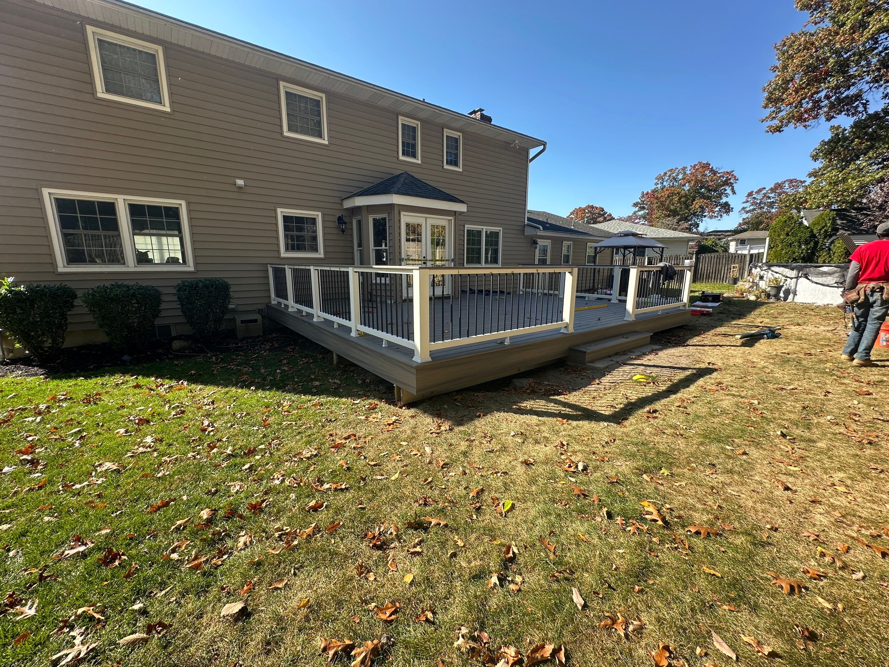 Deck Installation using Trex by Home Concepts Construction