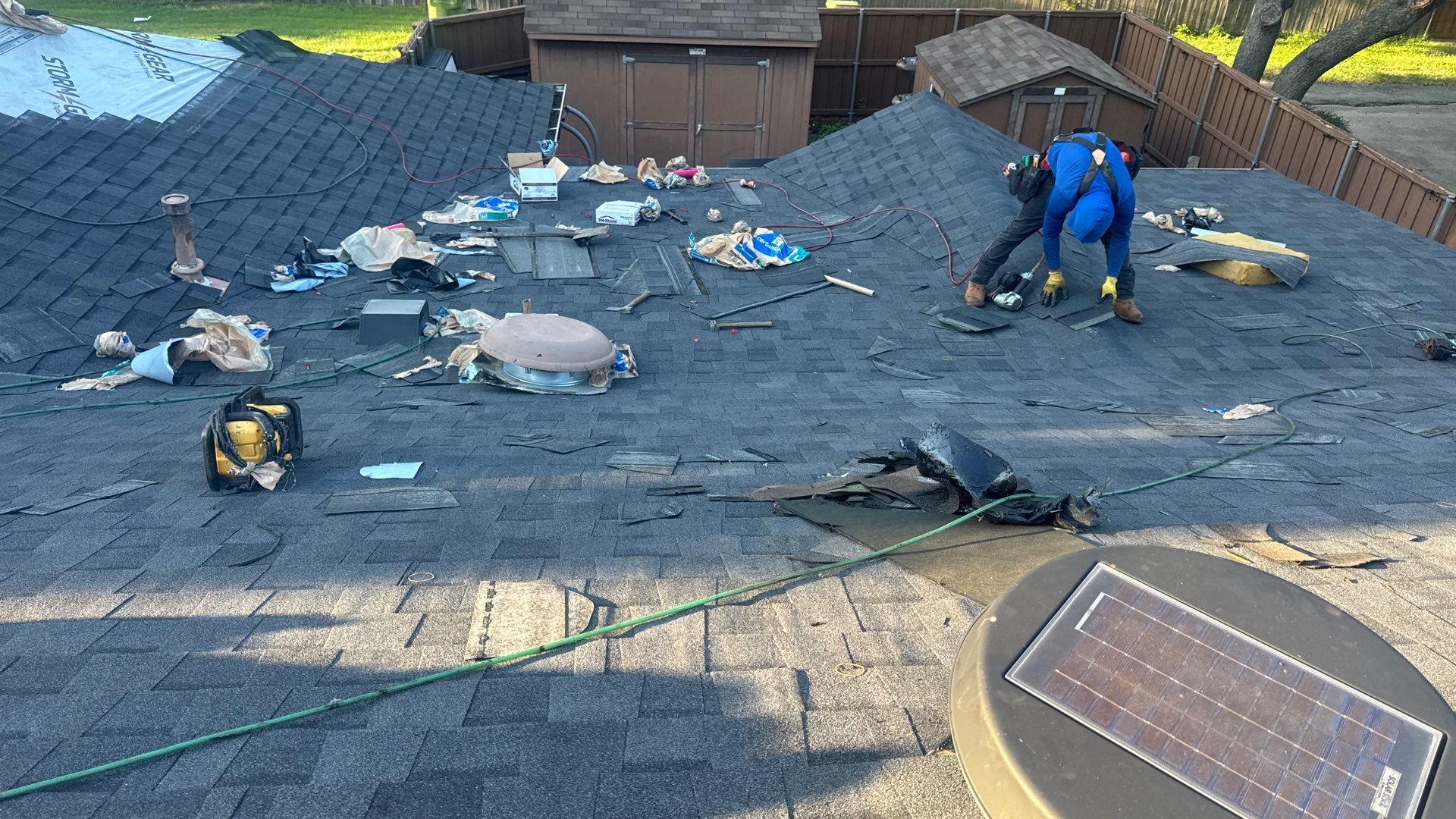 Project in Garland by Rhino Roofing and General Contracting, LLC