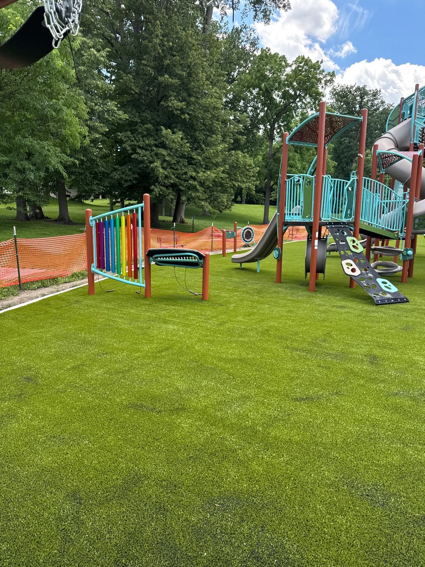 Playground Grass at Schoaff Park by ForeverLawn NEIN/INDY