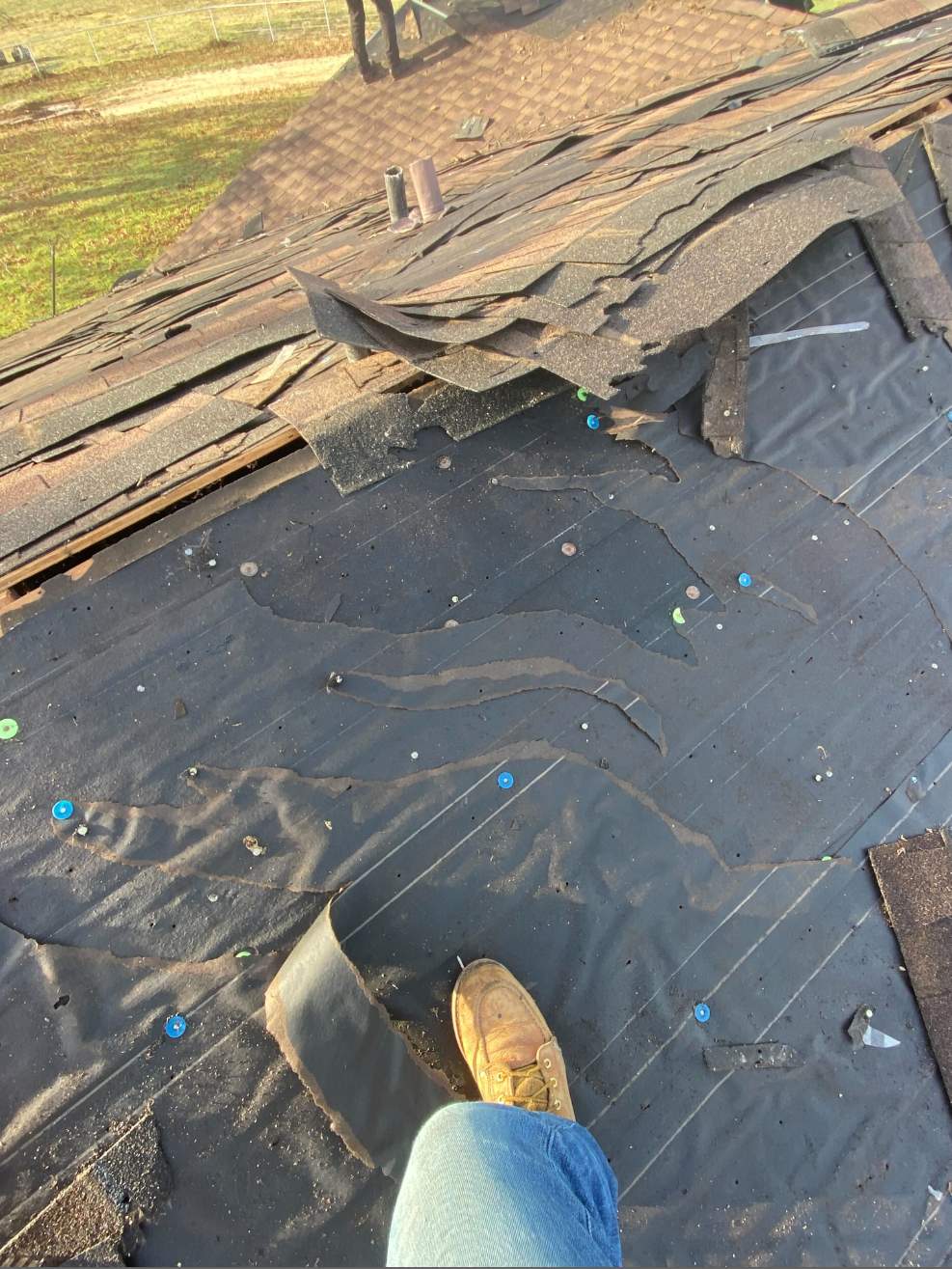 Project in Grand Saline by Rhino Roofing and General Contracting, LLC