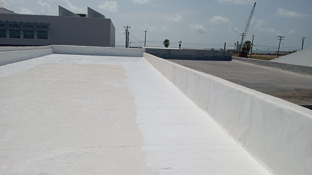 Market Street Coating by Bayfront Roofing and Construction