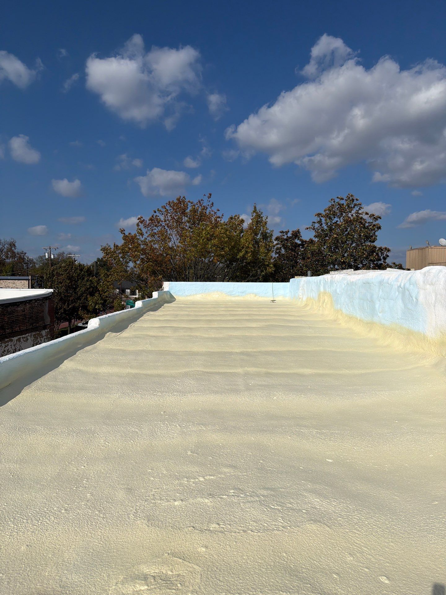 Heath Hyde, P.C. – Commercial Foam Roof Restoration in Sulphur Springs, TX by All Star Roofing LLC