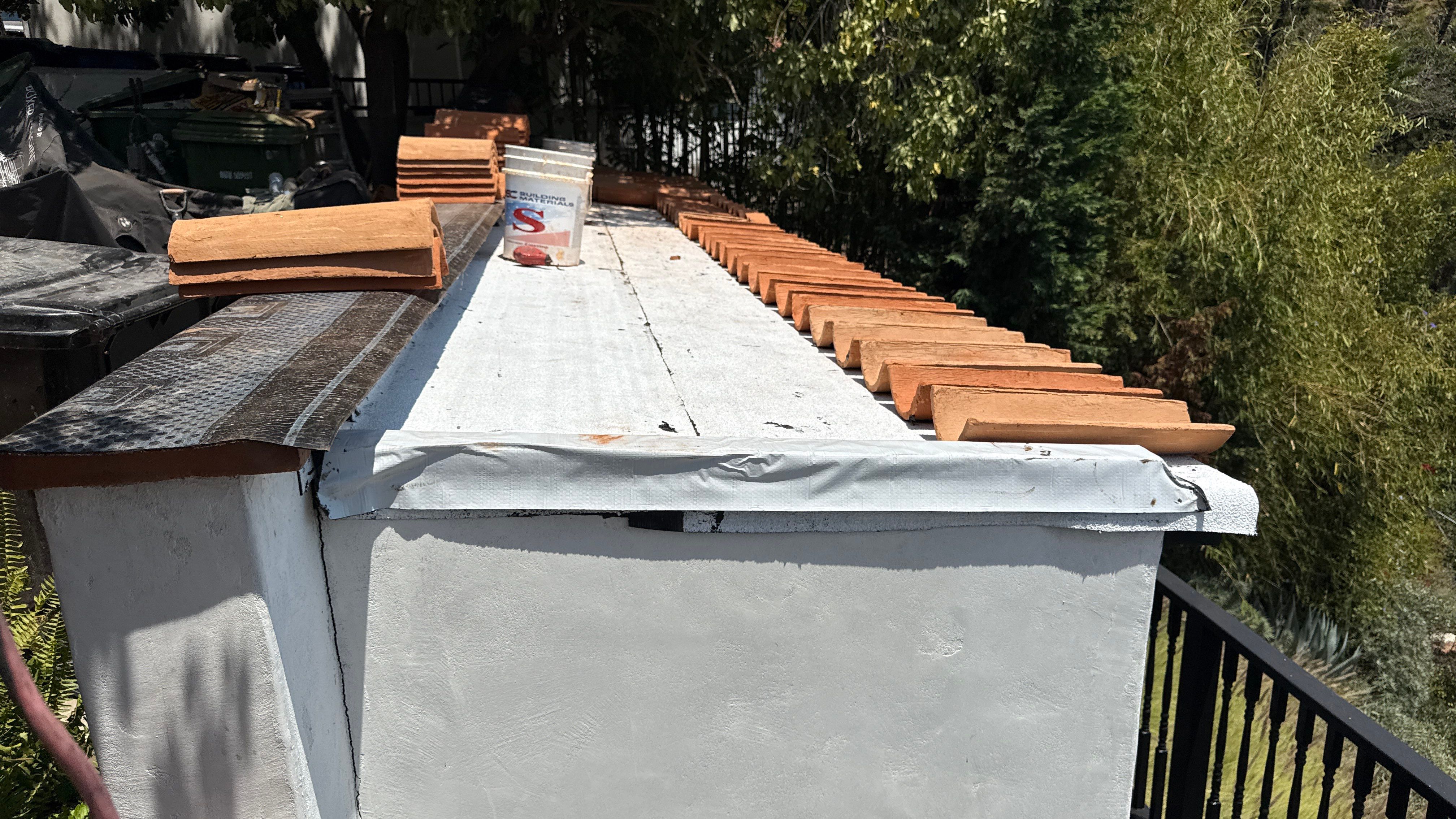 Shed Tile Install  by Hull Brothers Roofing