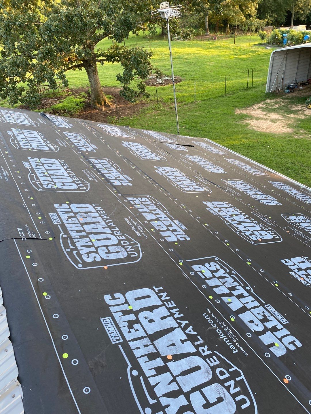 Residential Roof Remove and Replace using Low Rib Metal Roofing Panels by Bullard Roofing