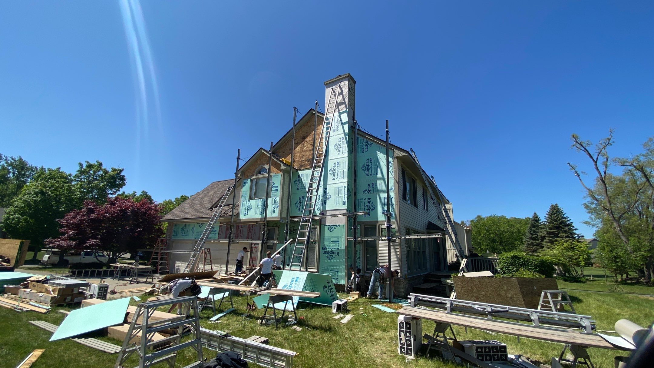 Siding Replacement using CertainTeed Restoration Classis D4 by 180 Contractors