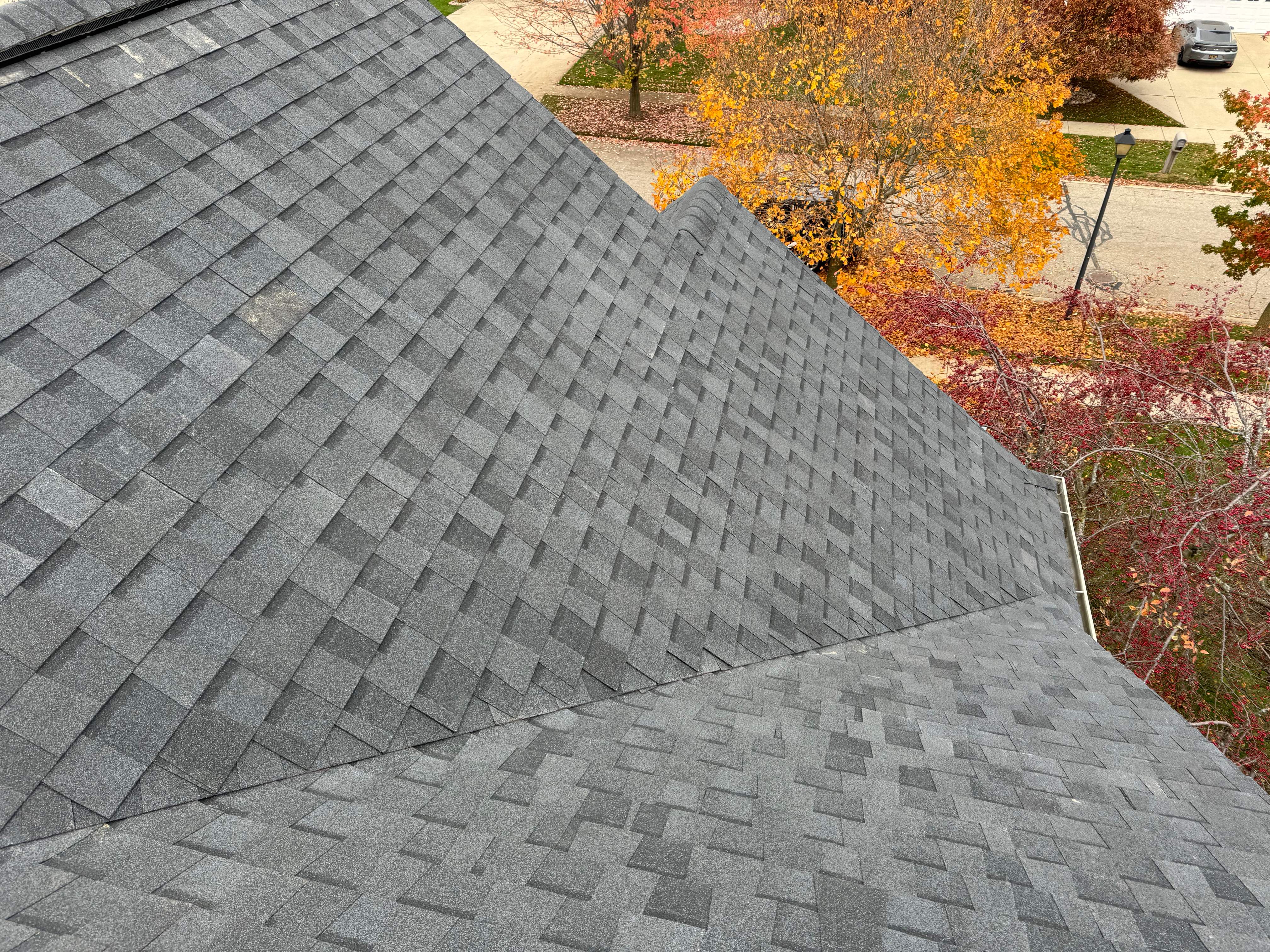 Residential Roofing Installation using Certainteed Landmark ClimateFlex by GRACCO