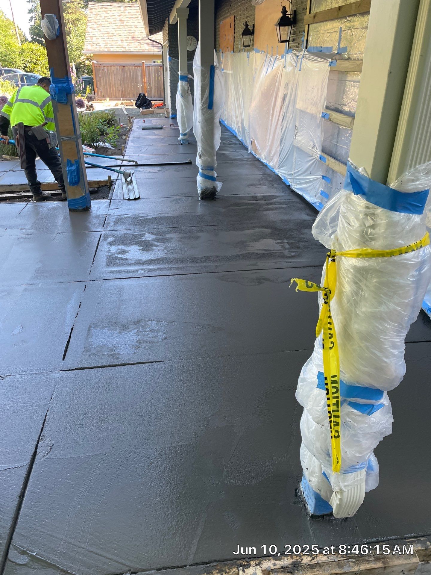 Concrete Driveway Makeover | Edmonds  by Jireh Asphalt & Concrete Inc 