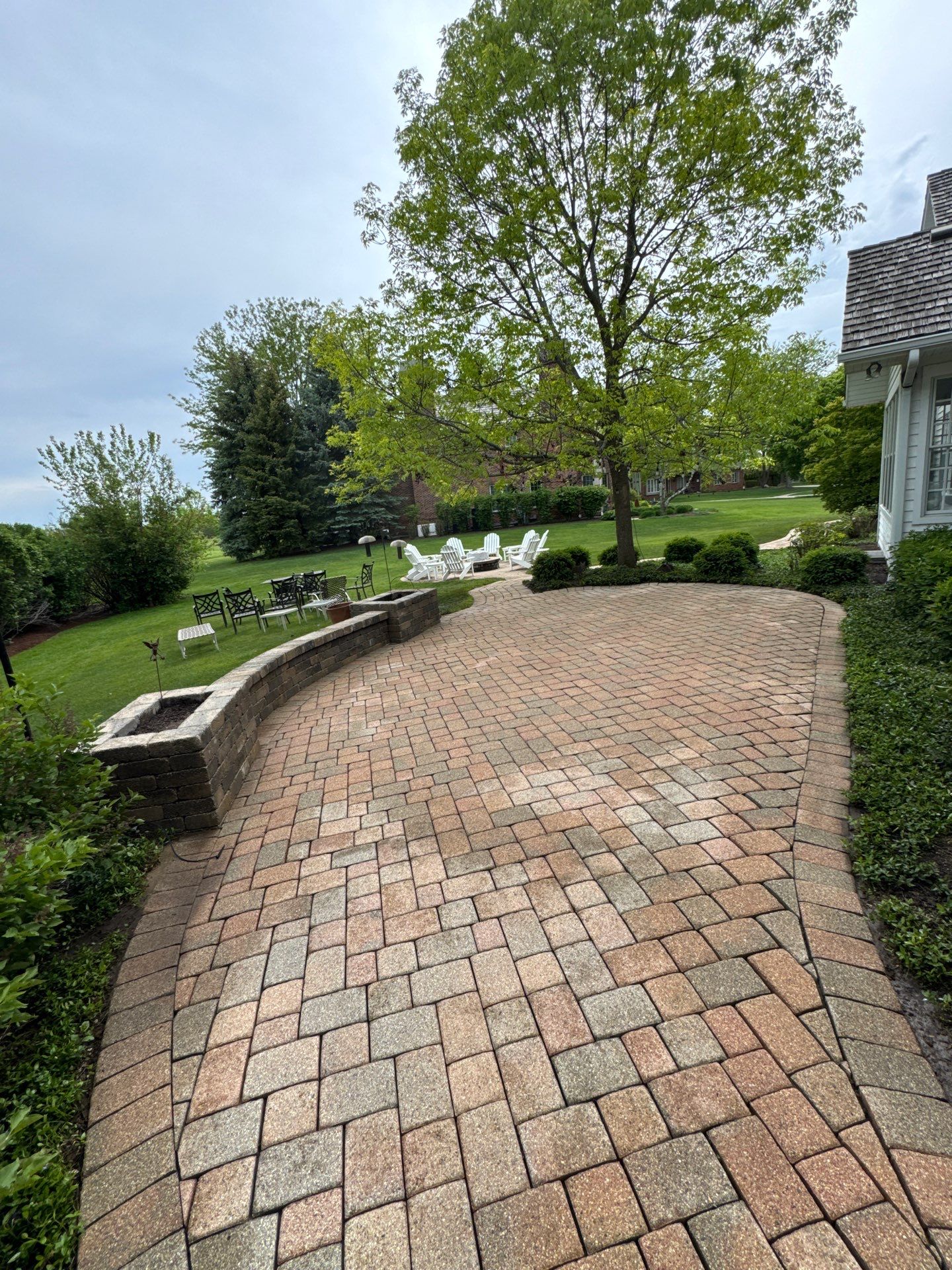 Project in Libertyville by Simmons Power & Soft Washing