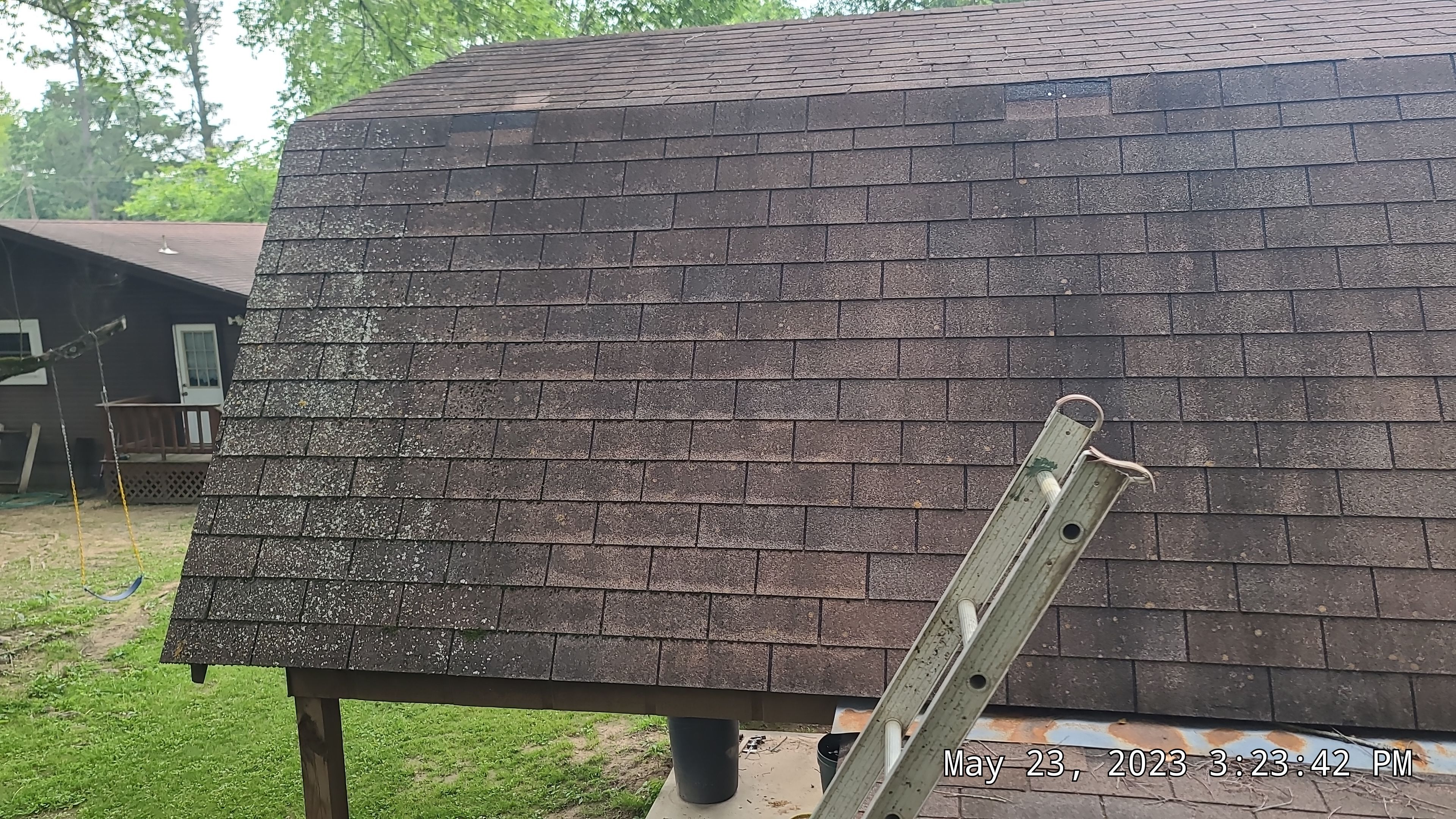 Residential Shingle Reroof using CertainTeed XT25 by Hostetler Roofing