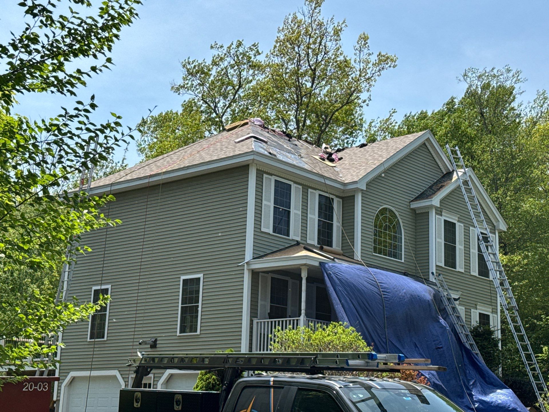 Derry, NH Roof Replacement Near Stark Road | Owens Corning Duration in Sand Castle by Compass exteriors