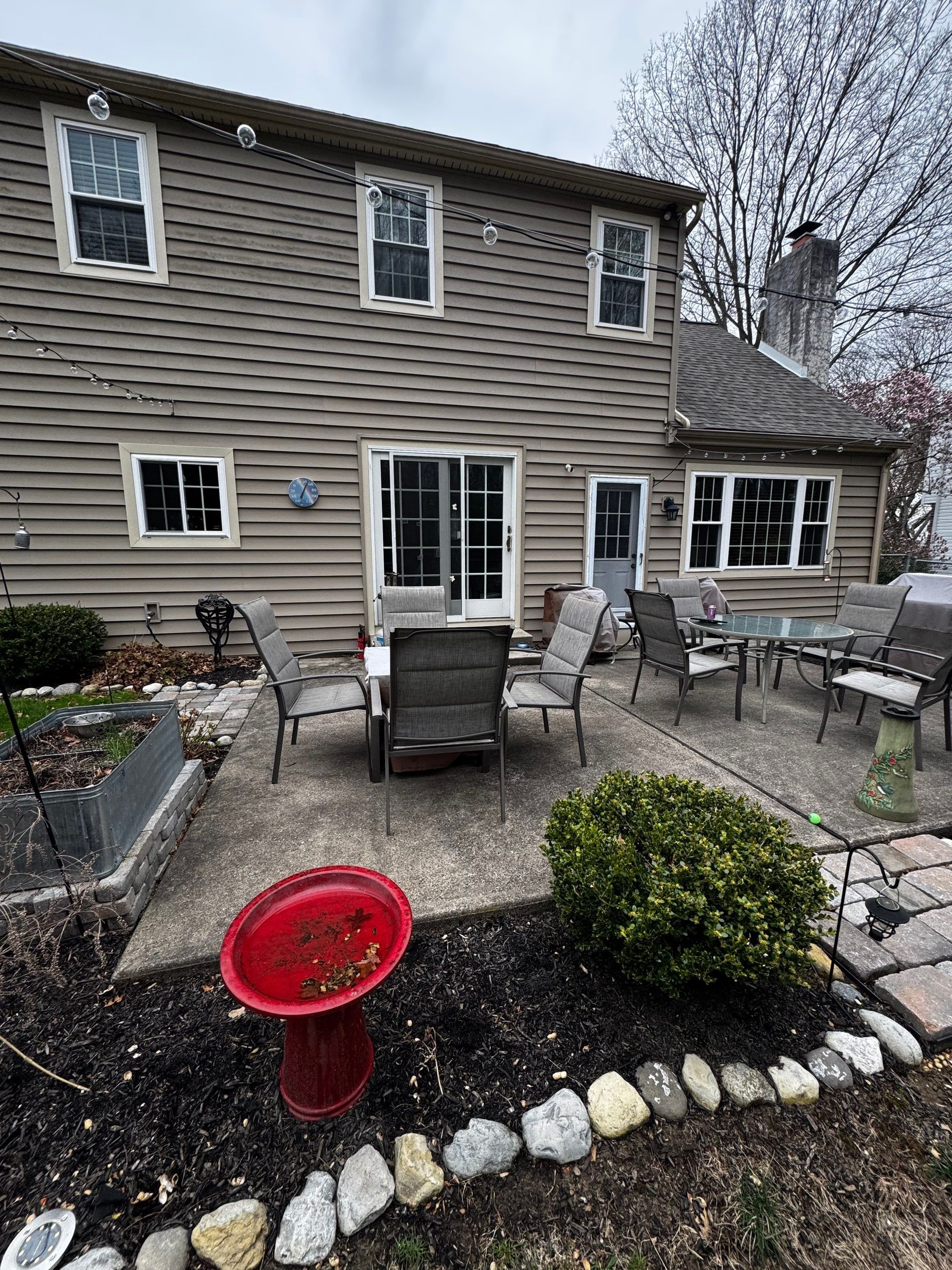 stamped concrete patio by Architectural Concrete Design