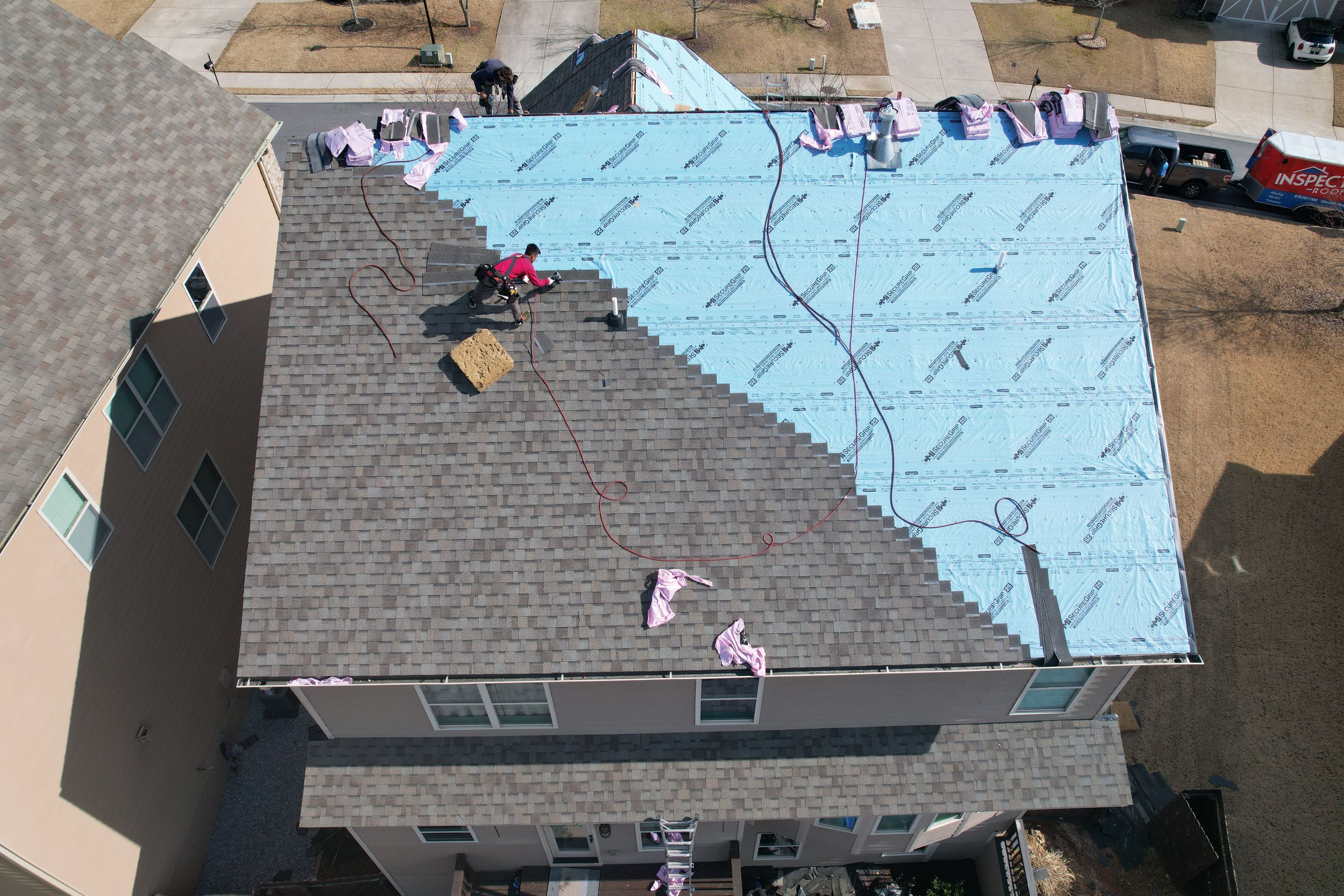 Residential Roofing Repair using Owens Corning by Inspector Roofing and Restoration