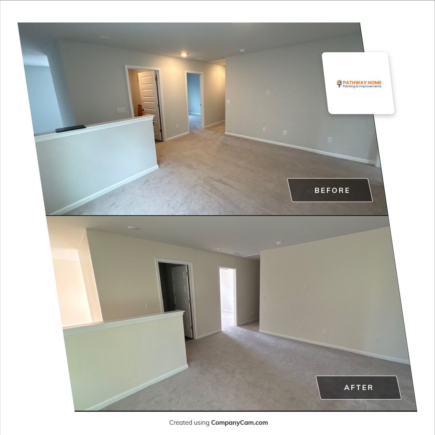 Whole-Home Interior Painting Refresh with Valspar Quail Egg in Ridgeville by Pathway Home Painting & Improvements