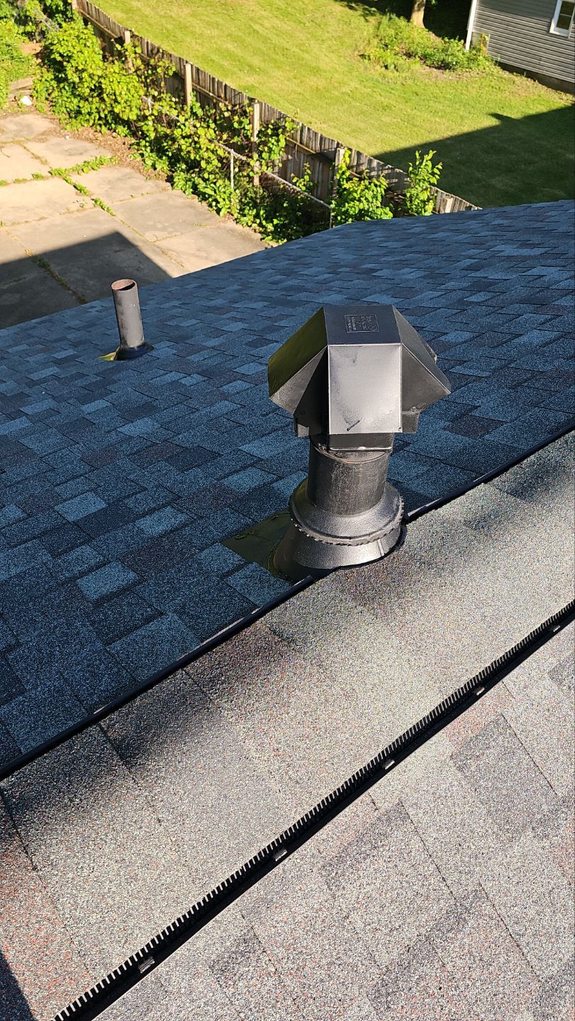 Atlas Pinnacle, Color, Summer Storm, Drip Edge, Color, Black by Eagle Eye Roofing