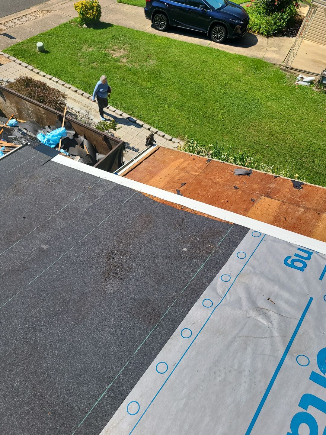 Burke: Residential Roof Installation with CertainTeed Landmark Pro Designer Shingles in Max Def Charcoal Black by RM Banning, Inc.