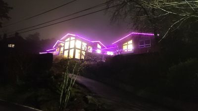 Holiday Lighting using C9 Faceted LEDs - Color