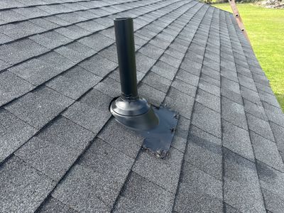 Residential Roofing Installation using GAF Timberline Night Shadow (NS)