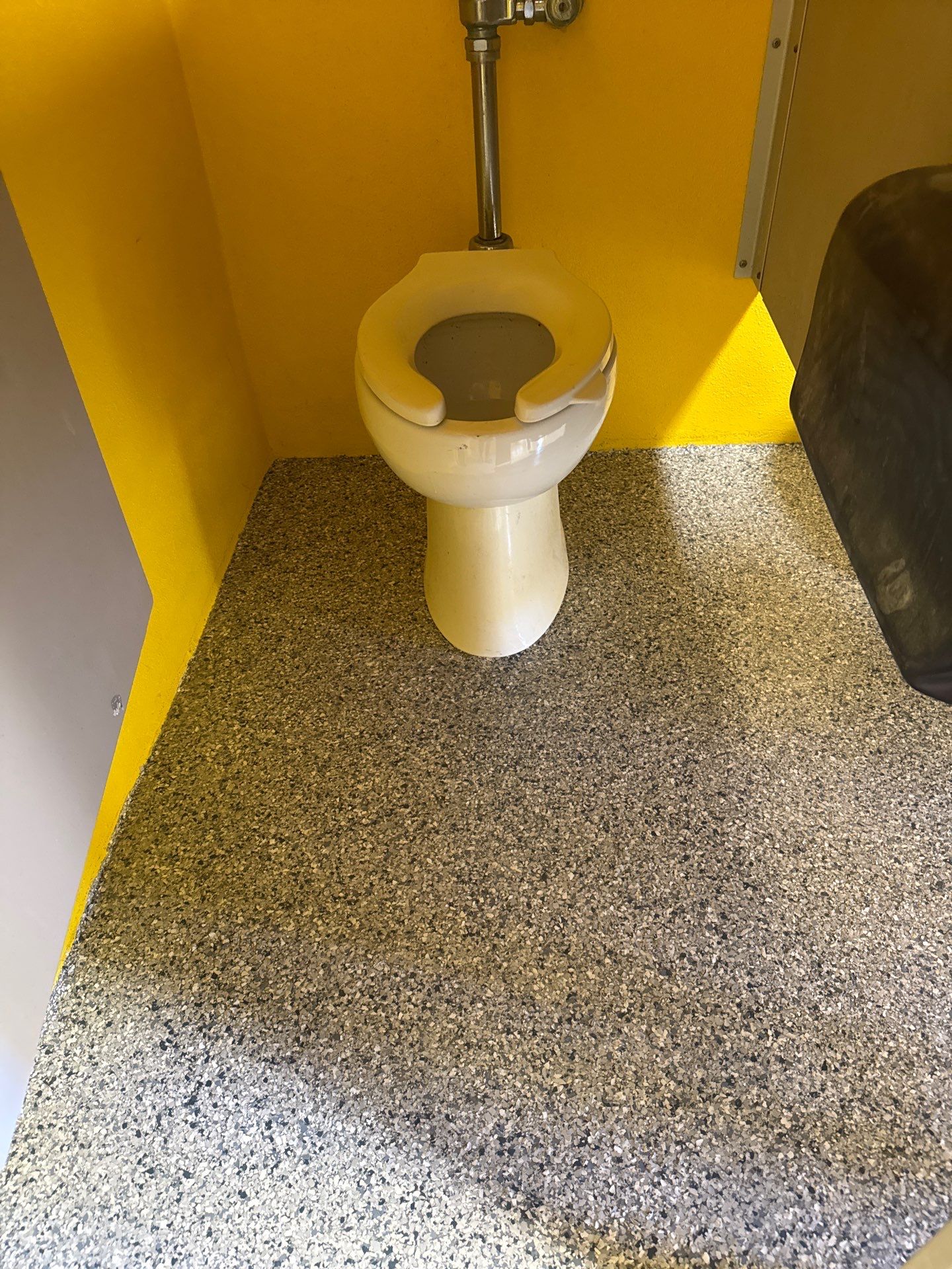 Commercial Restroom Refresh: Seamless 'Tidal Wave' Flake for a Repeat Client by Performance Floors & Coating
