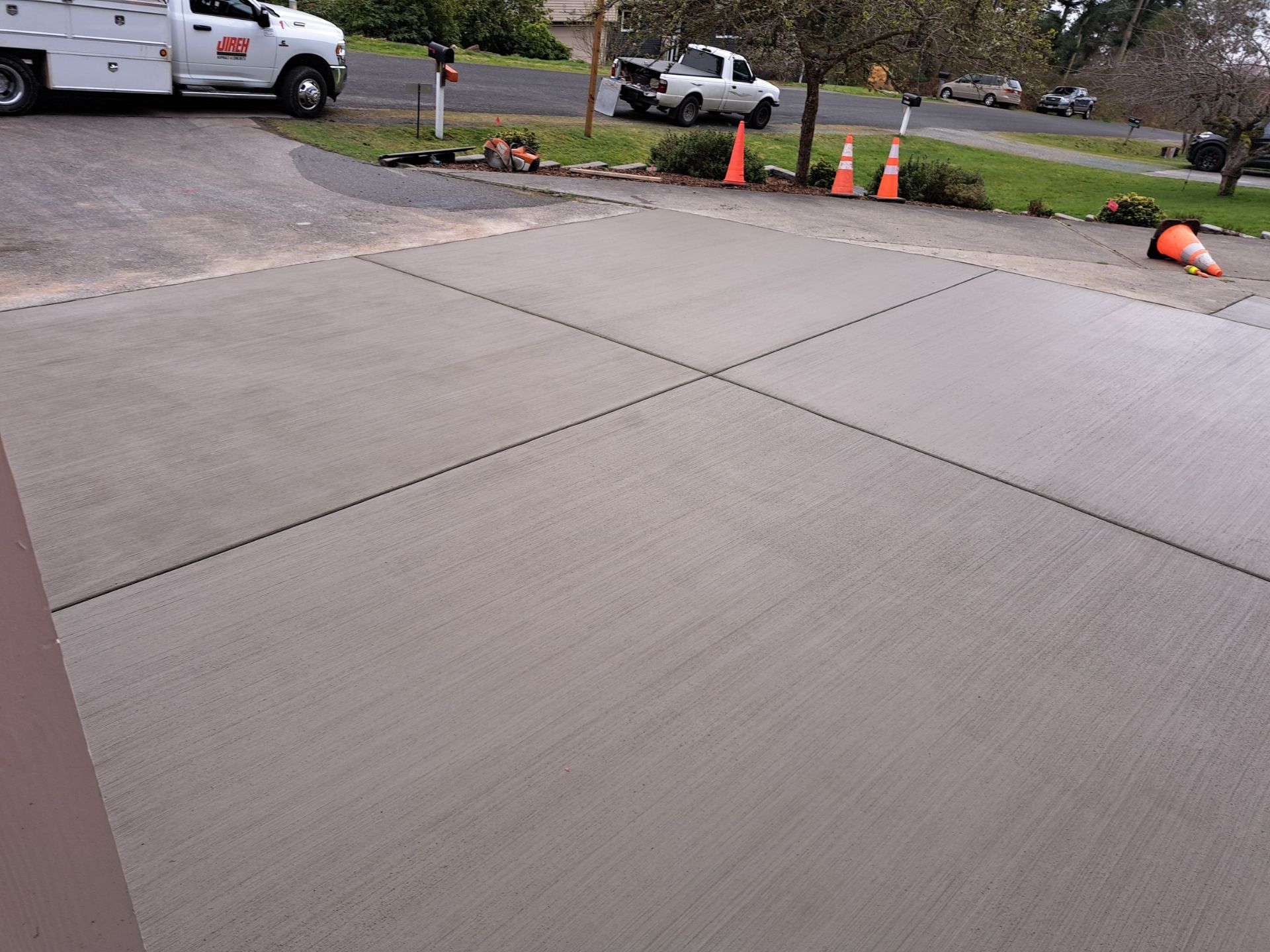 Concrete Driveway Renovation | Freeland  by Jireh Asphalt & Concrete Inc 