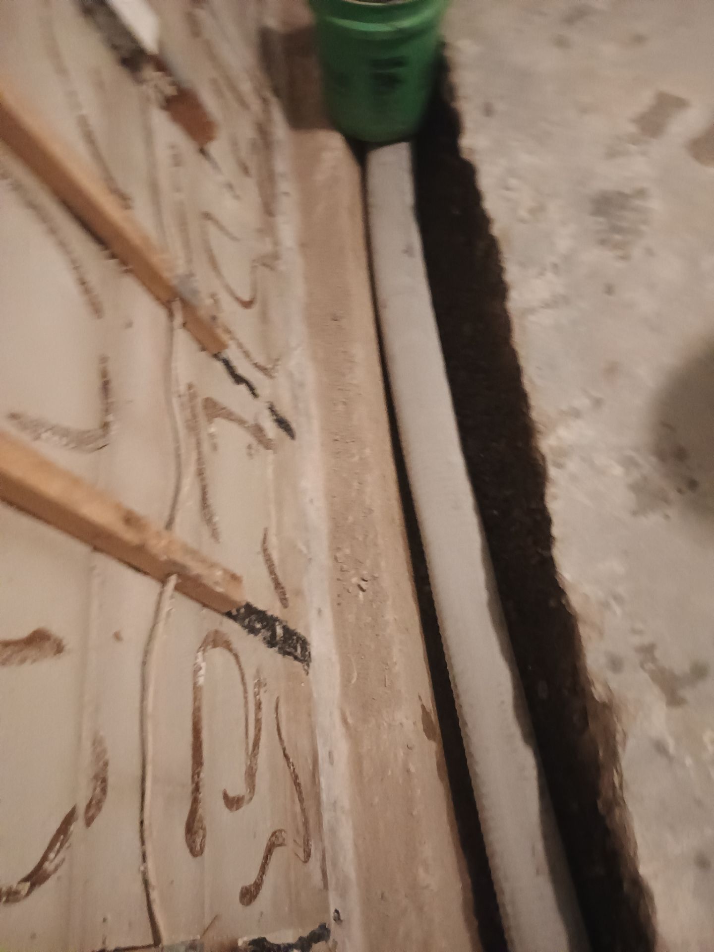 Drain tile for Kael in New Brighton by Waterproofing Northeast