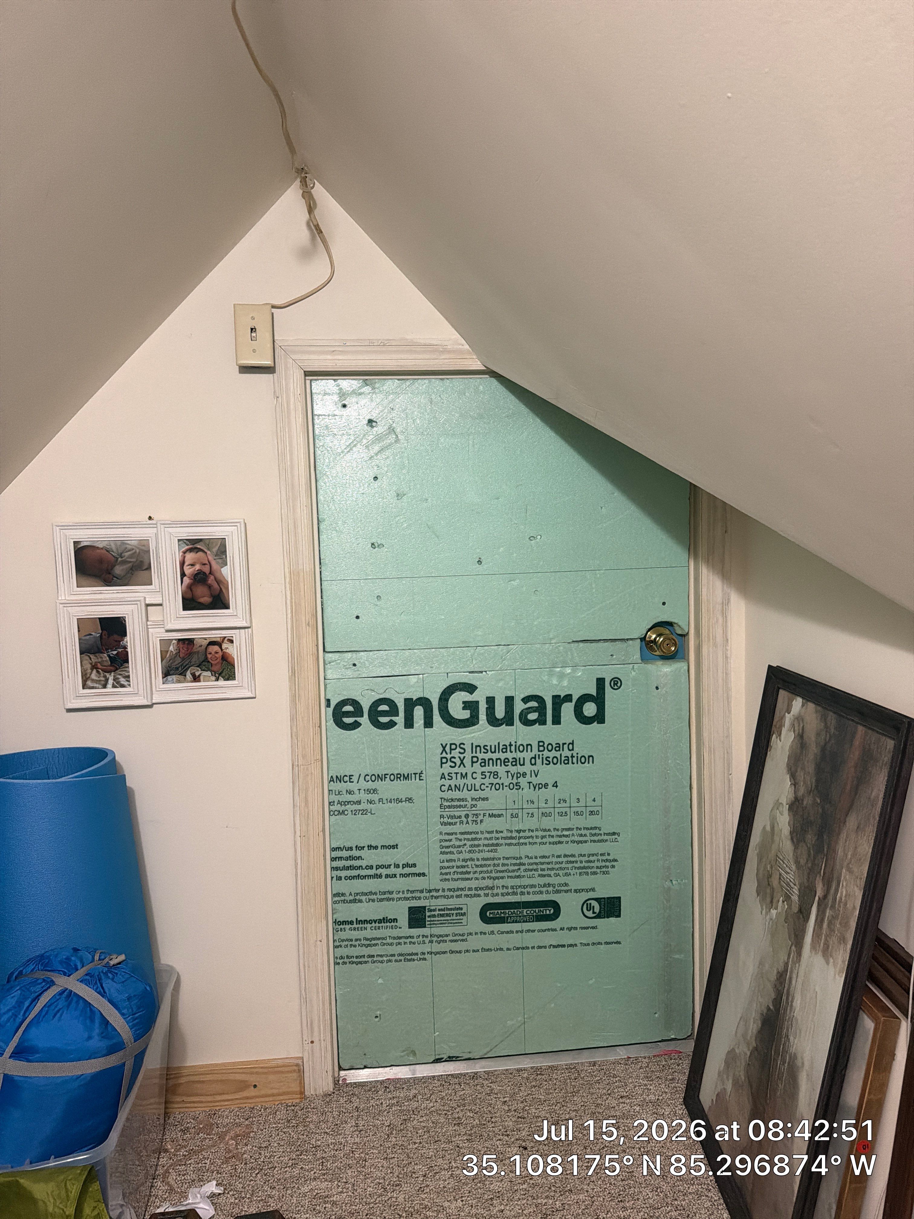 Attic Insulation Upgrades and Window AC Installation in Chattanooga by CompanyCam Sales Demo