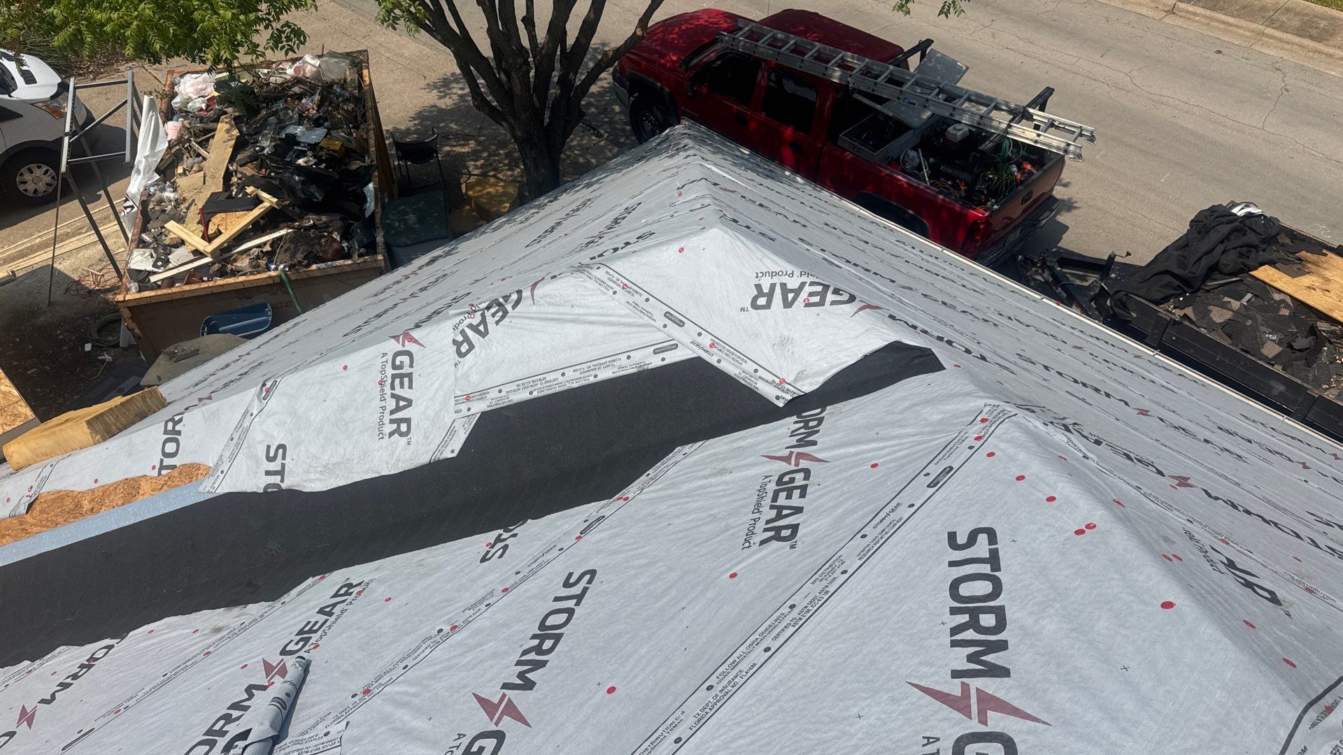 Project in Dallas by Rhino Roofing and General Contracting, LLC