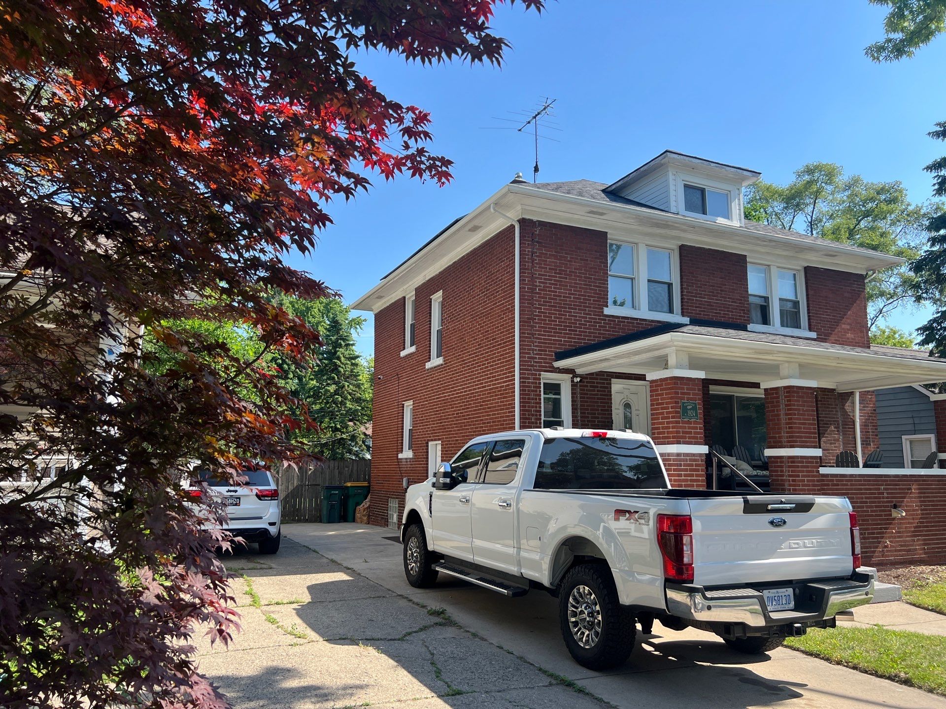 Ferndale Exterior Trim Restoration and Gutter System Installation by Top Shelf Painter
