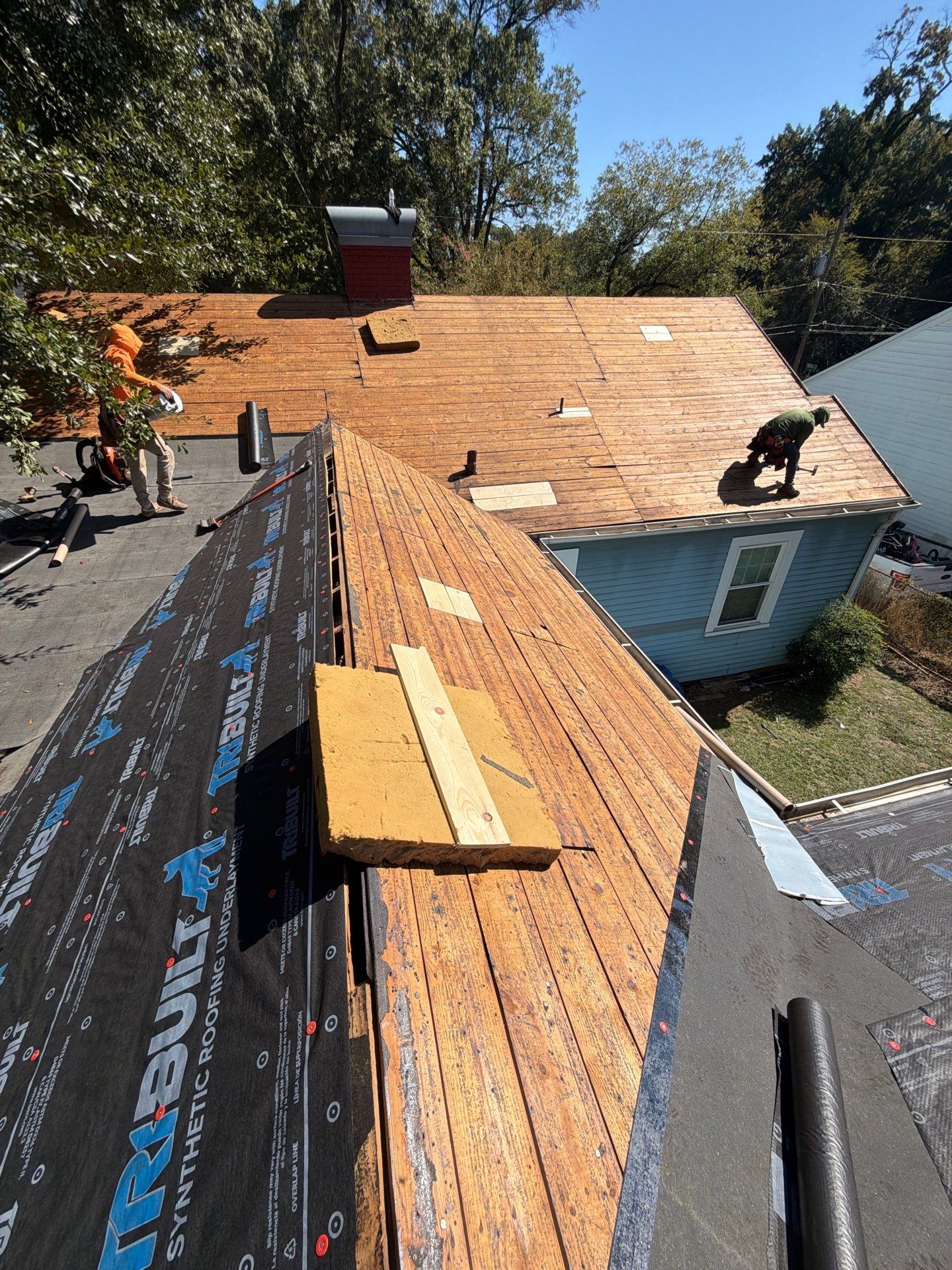 Roof replacement by hail and wind damage by Just Brilliant Restoration JBR