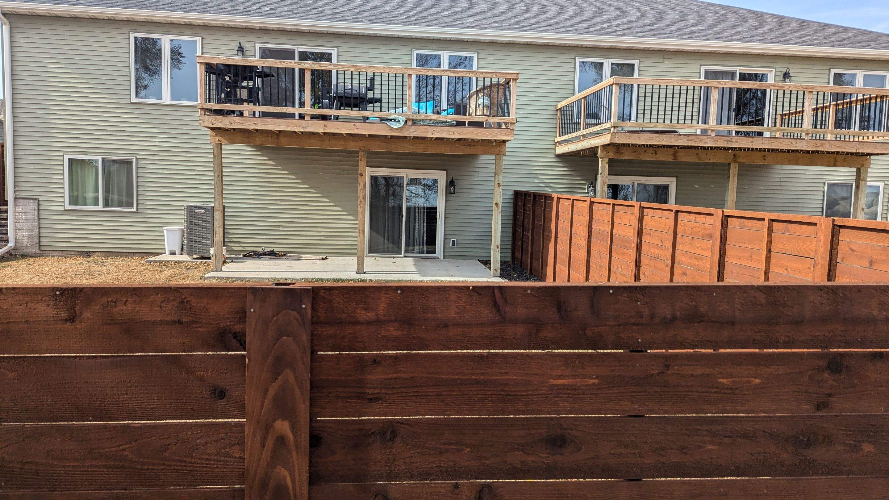Project in Janesville by Perfect Picket Fence and Stain