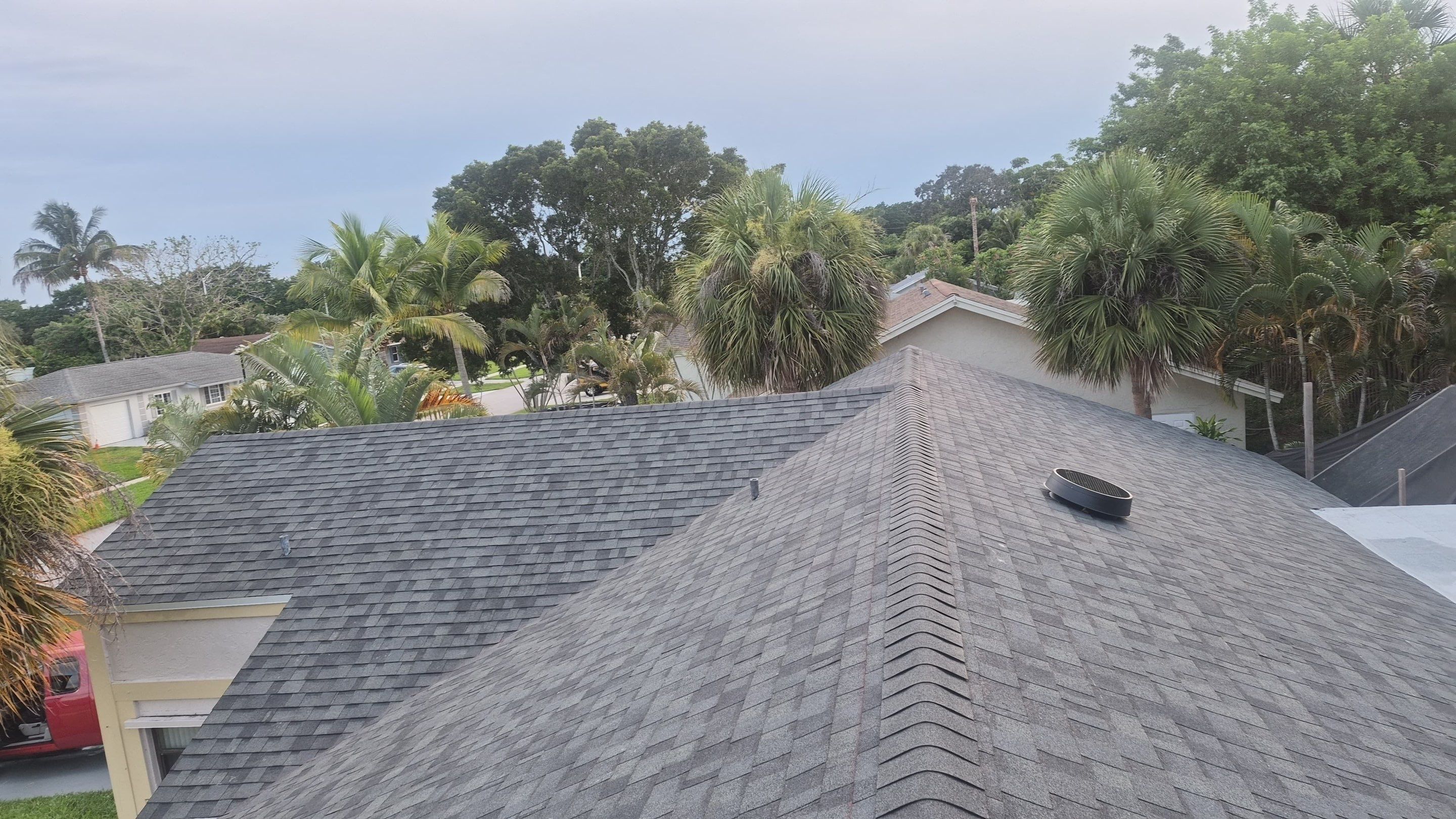 Architectural Shingle Installation and Flat Roof Waterproofing in Boca Raton by AJF ROOFING INC