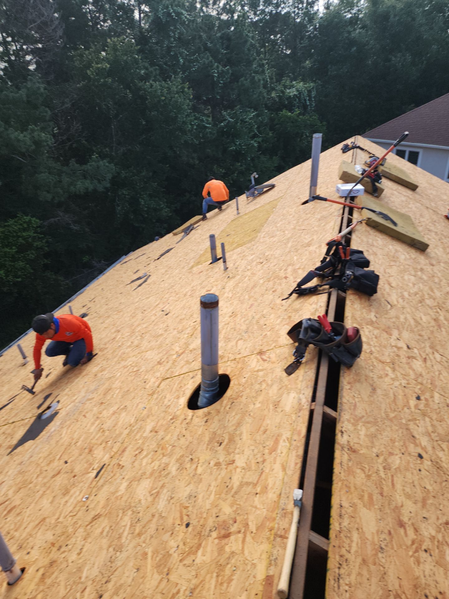 Residential Roofing Repair using Owen's Corning Duration (Lifetime) Shingles by Roof Repair Services LLC