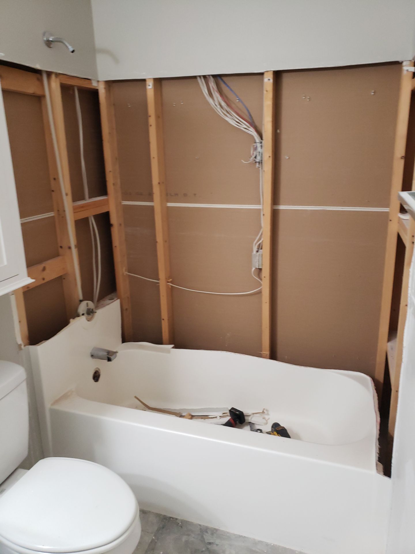 Bathroom Upgrade for a Repeat Customer! 🚿✨ by A Step Above Handy LLC