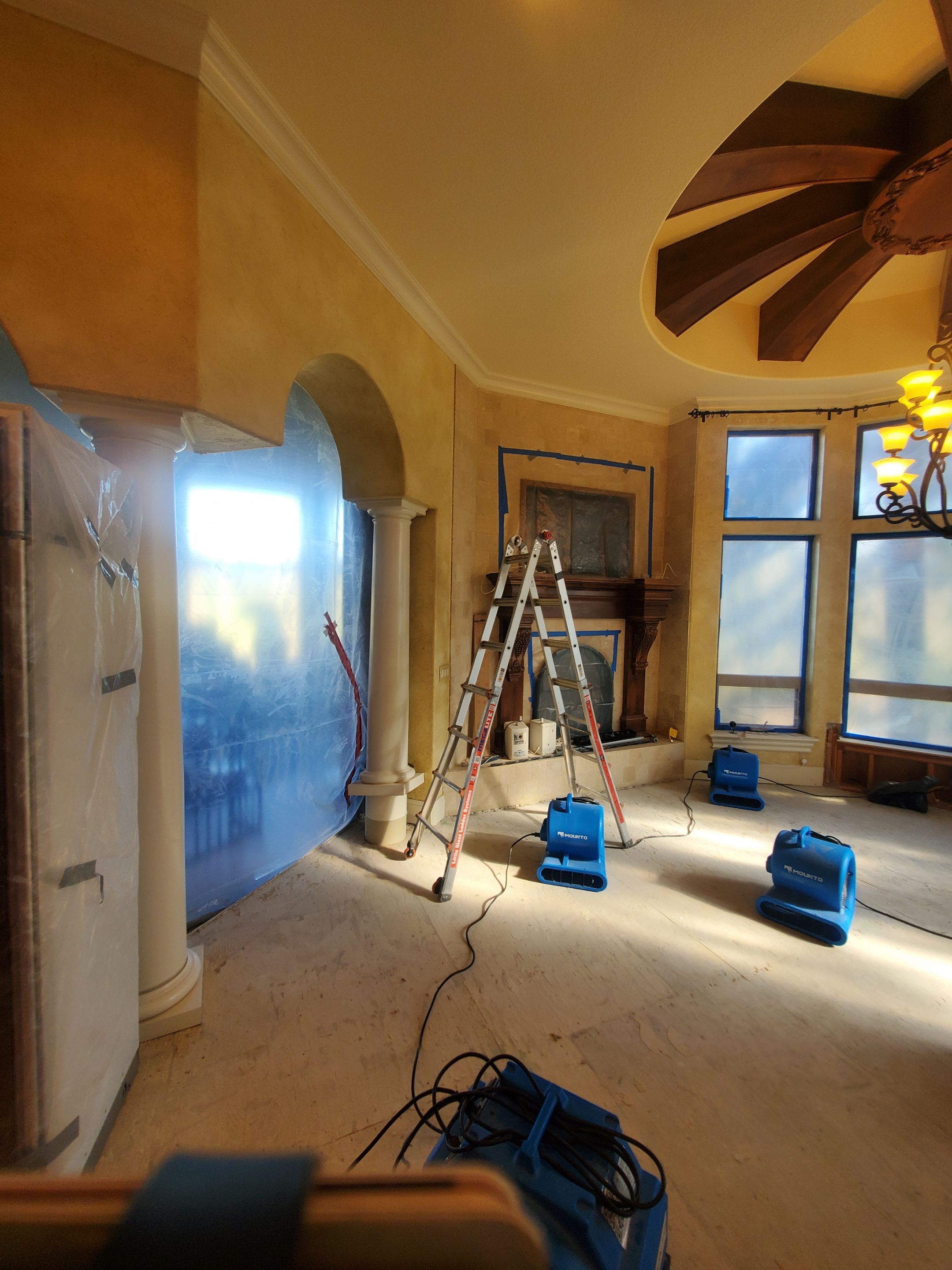 Property Affected by Severe Water Damage by Construction Now LLC