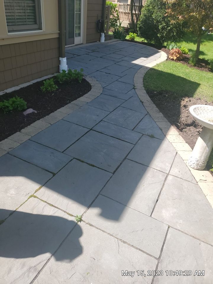 Glenview, IL Patio Clean, sand seal.  by Northern Power Washing LLC.