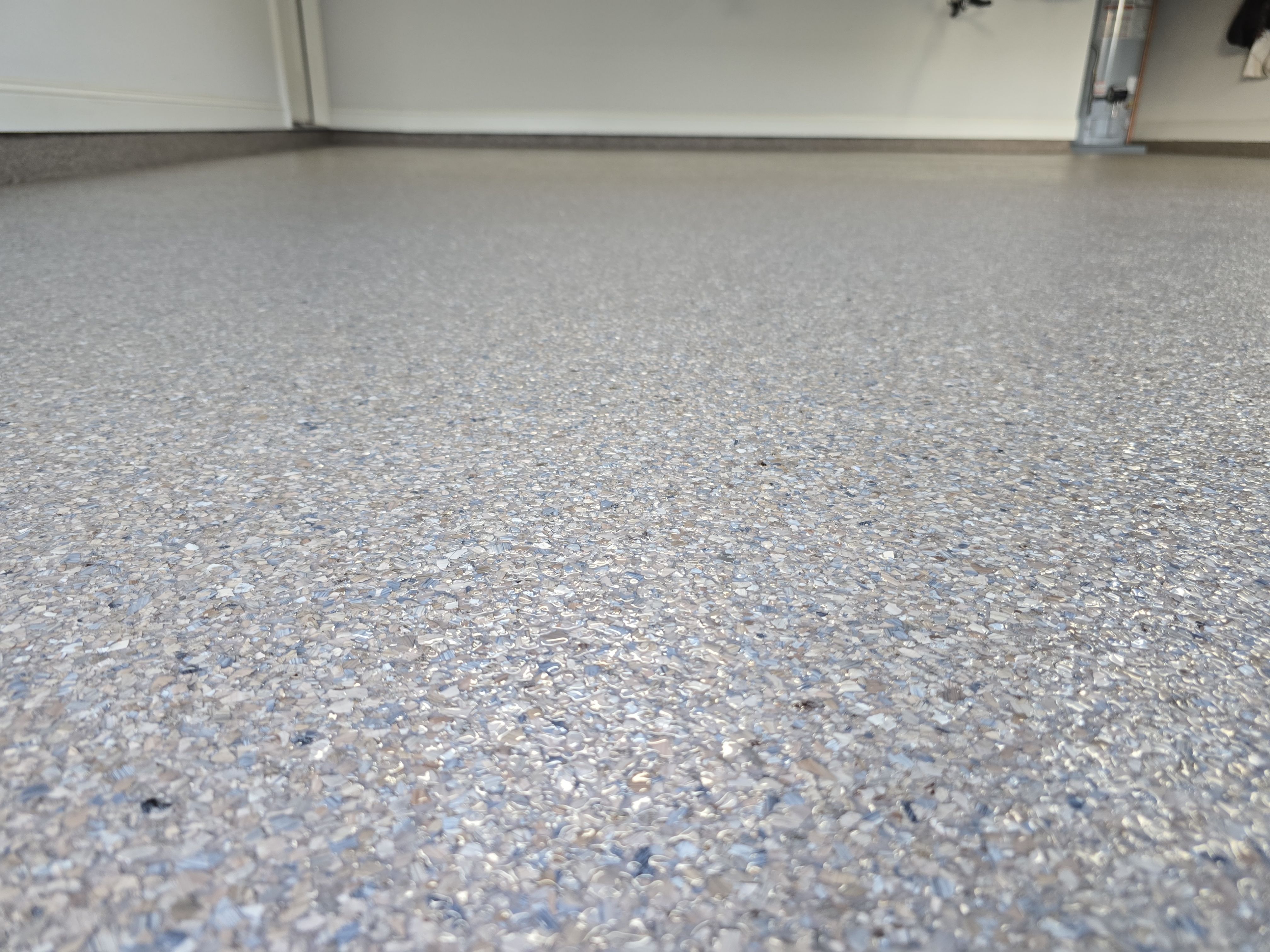 Garage using Obsidian by Elite Floor Solutions