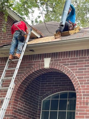 Residential Roofing Repair using Owen's Corning Duration (Lifetime) Shingles