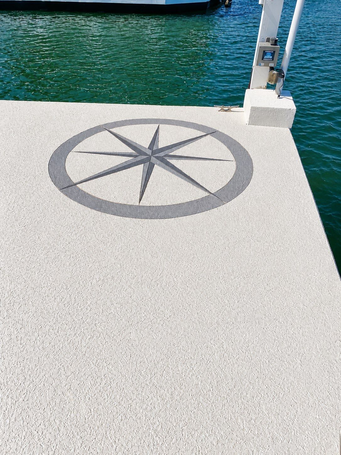 Spray decks completed in Marathon, FL by Tropical Epoxy Coatings & Creations LLC 