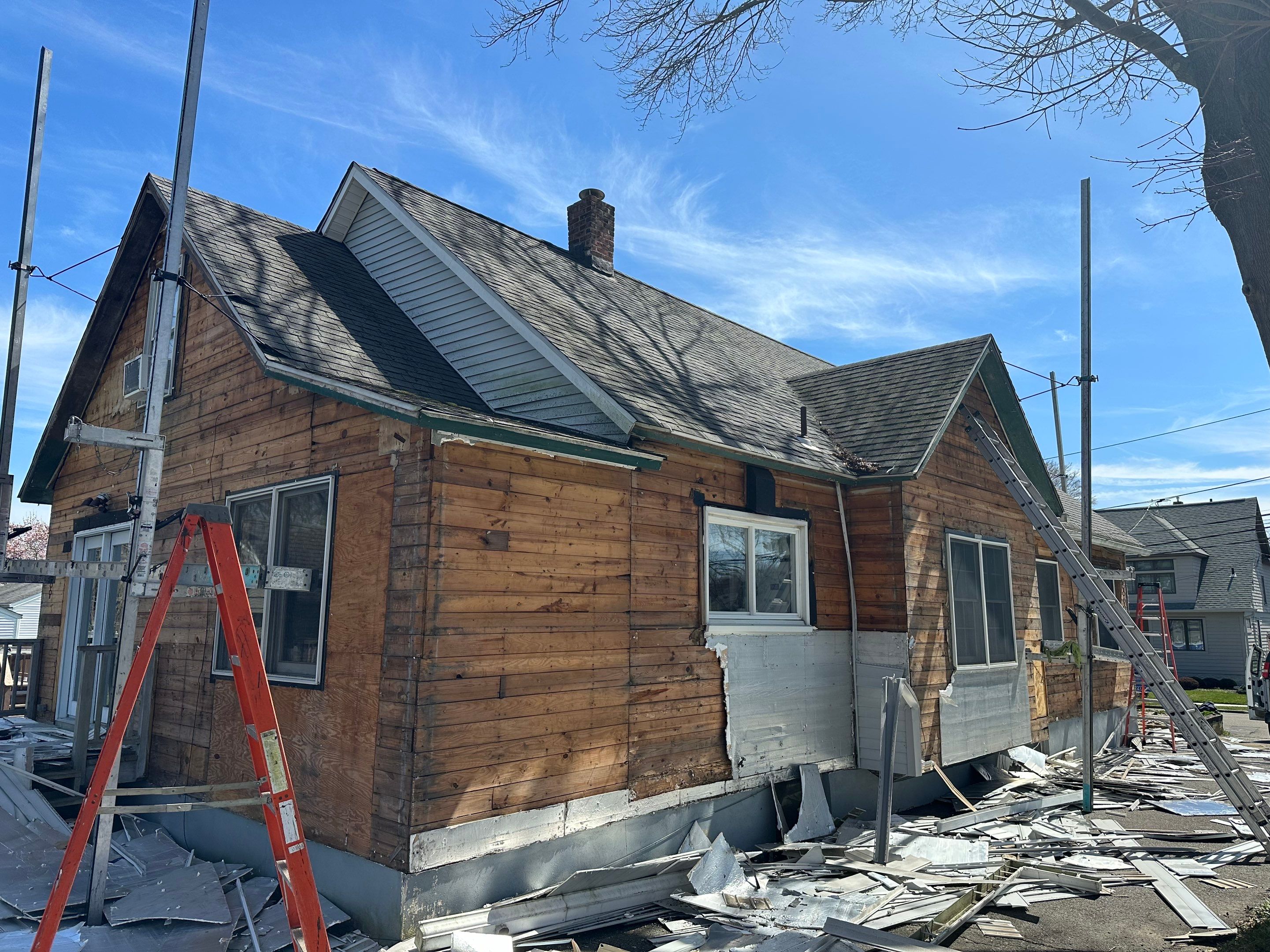 Siding Installation using Certainteed Monogram Granite Gray by A Plus Exterior