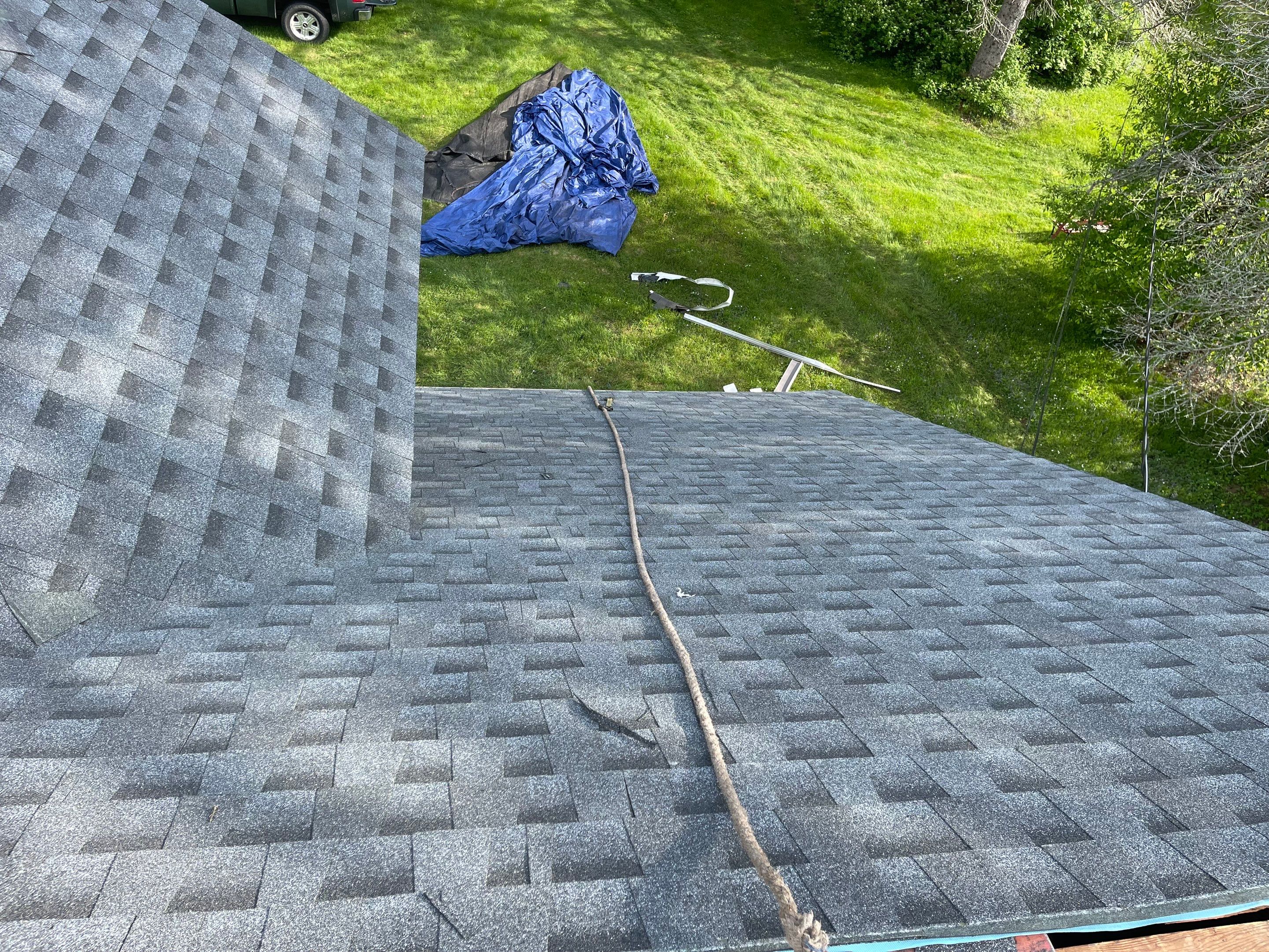 Residential Roofing Installation using GAF Timberline HDZ by Sensible Home Solutions