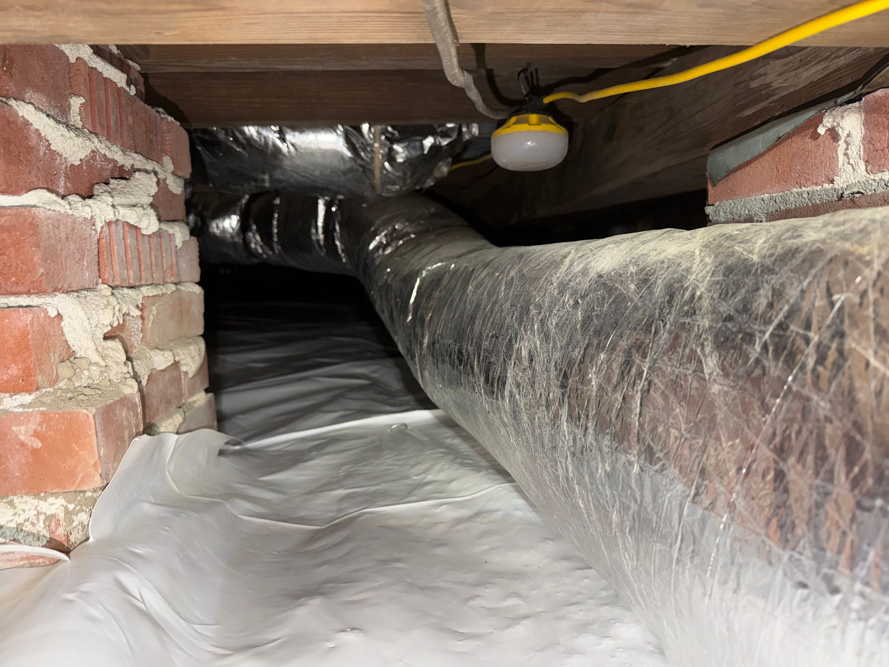 Project in Portsmouth by Patriot Crawl Space Repairs