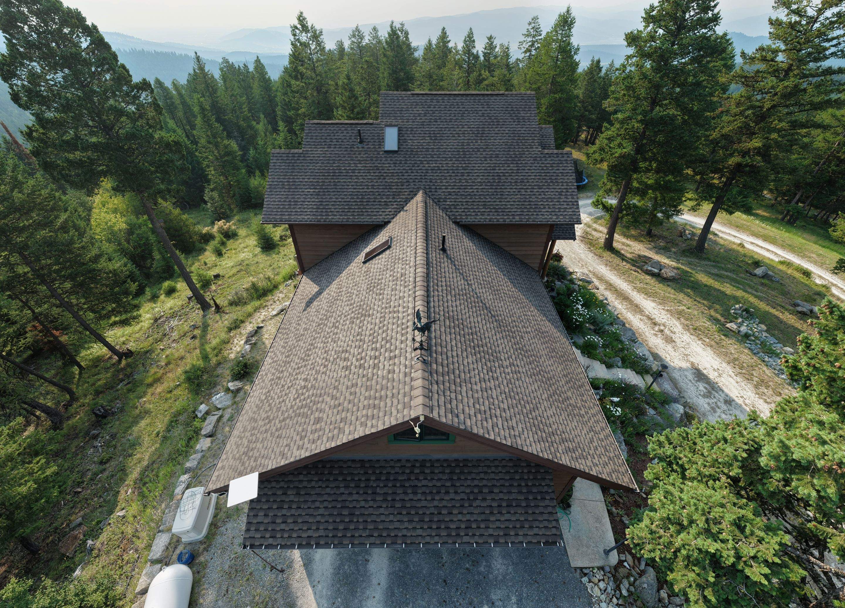 Roof Replacement - GAF Timberline UHDZ - Barkwood  by Montana Roofing Solutions