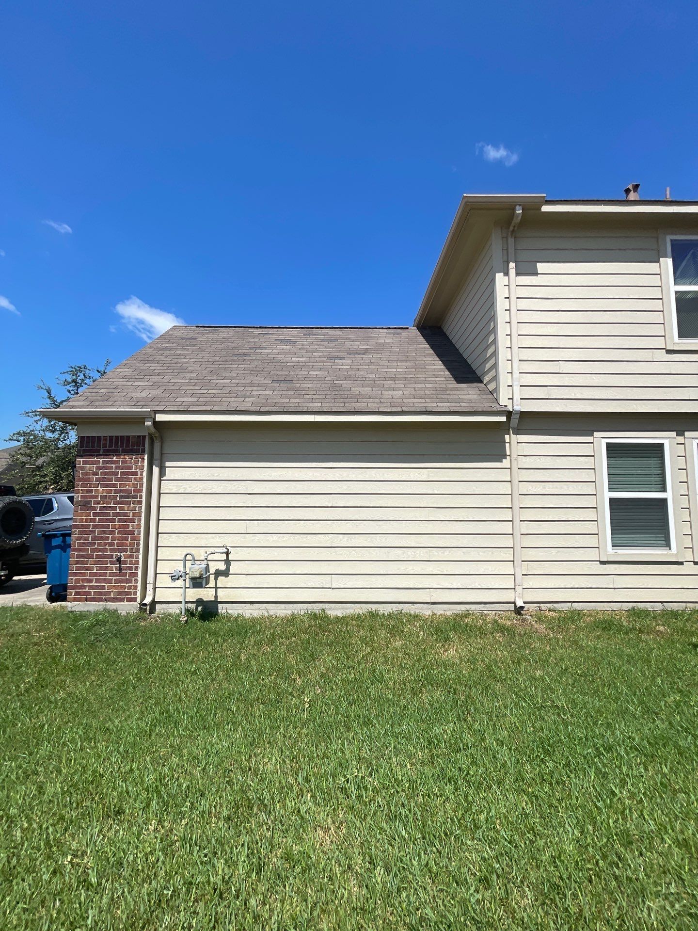 Residential Roofing Installation using Tamko Heritage® Series Rustic Black by CAP Roofing and Construction LLC