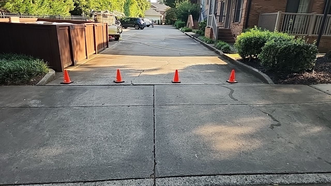 building clean using cleaner by Power Wash Masters LLC