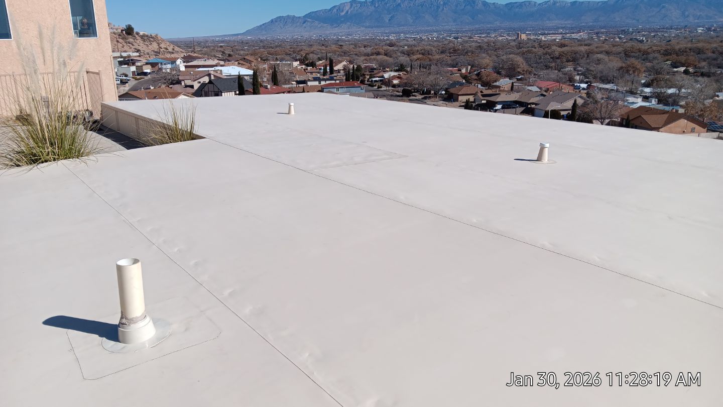 La Bajada Ct NW • Albuquerque, NM 87105 by Doyle Roof Masters Inc