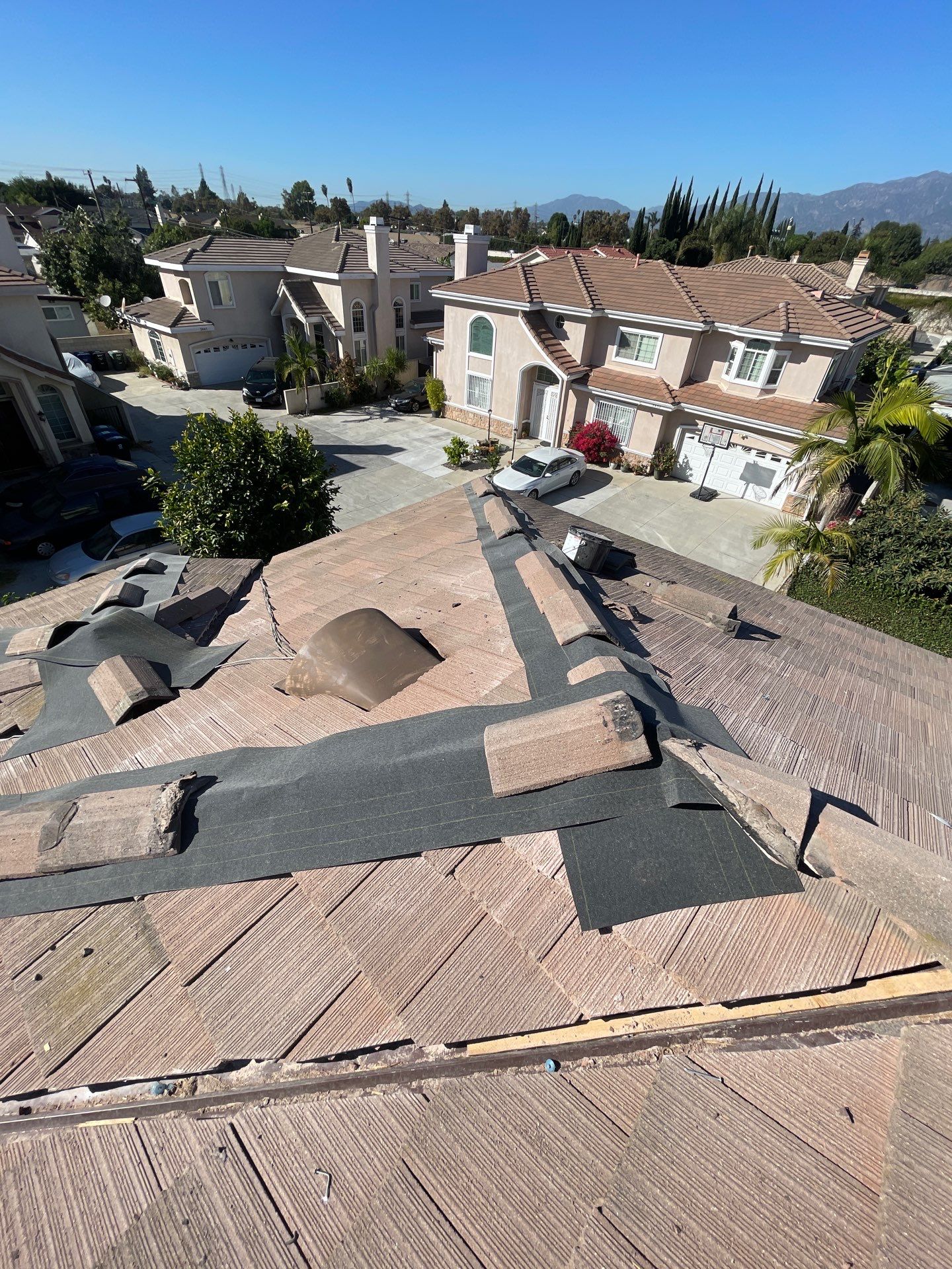 Tile Roof Reset Project - Rosemead CA 91770 by Epic Roof Replacement