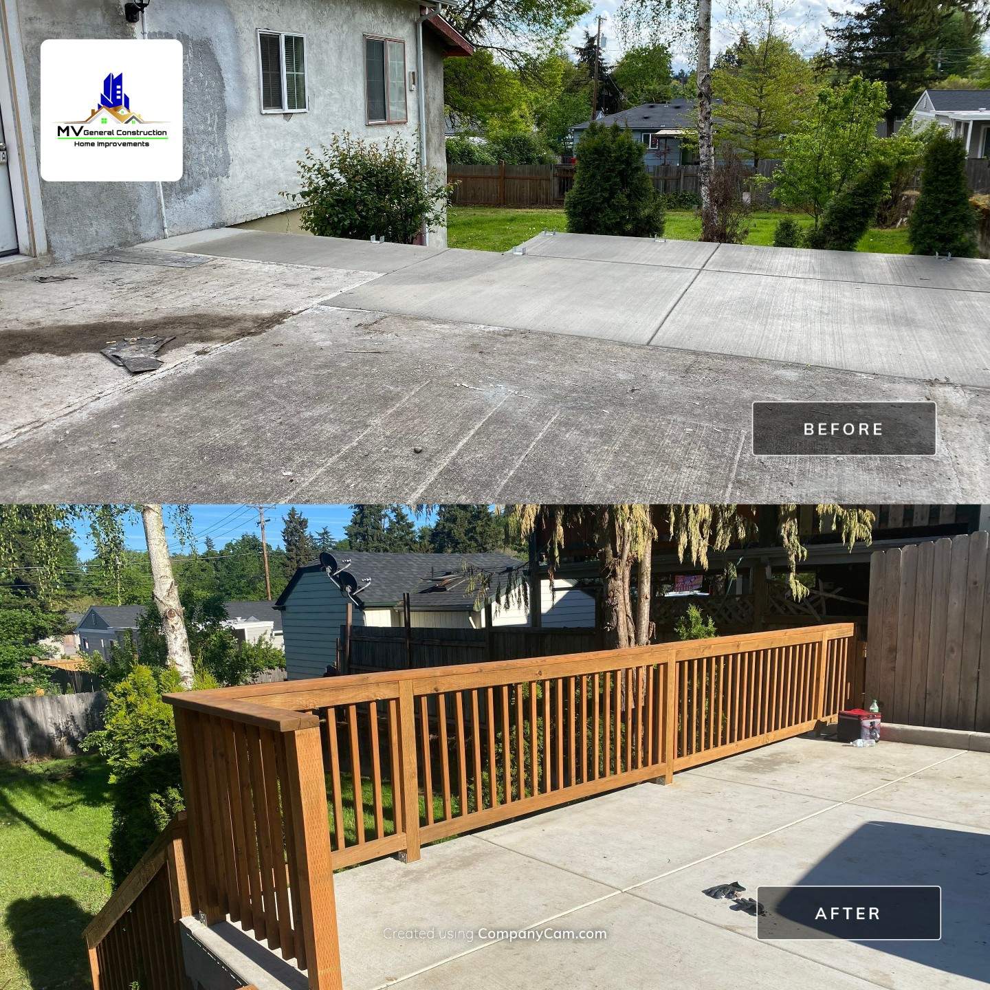 2183 - Stucco Repair & Deck by MV General Construction, LLC