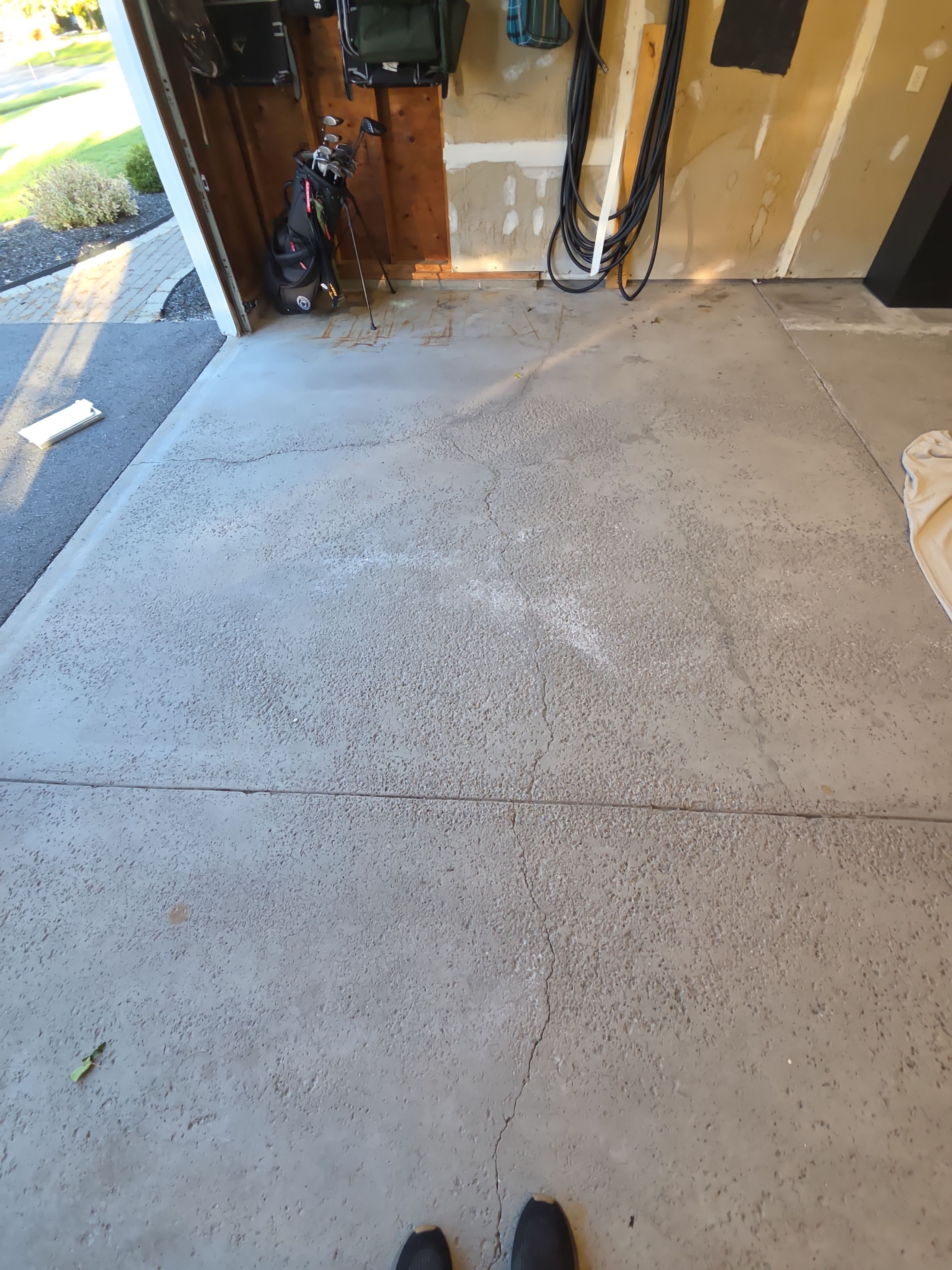 Vintage Silver Spirits Garage Coating by NG Masonry & Construction LLC