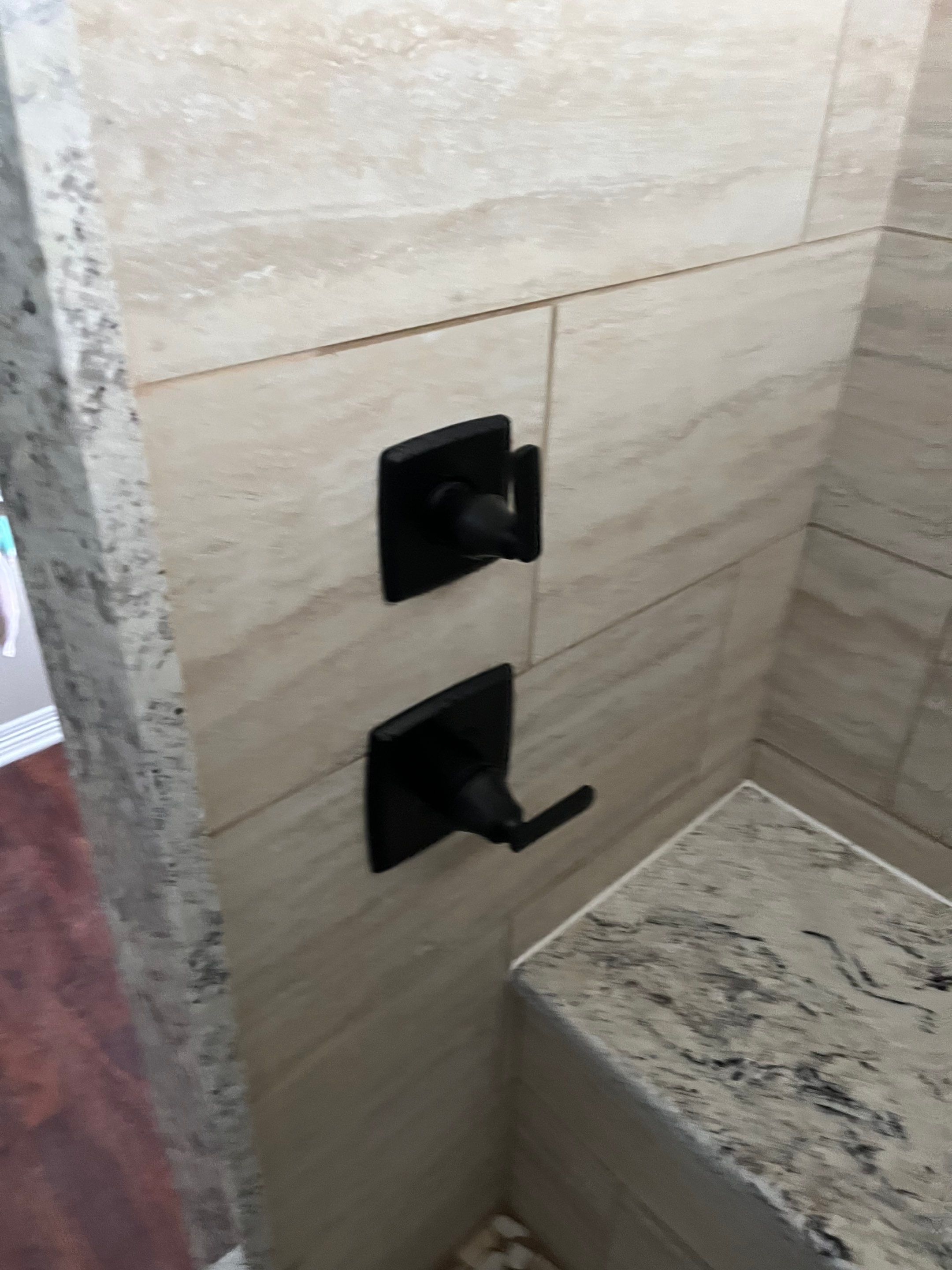 Bathroom Shower Remodel for a client by First United Roofing & Construction