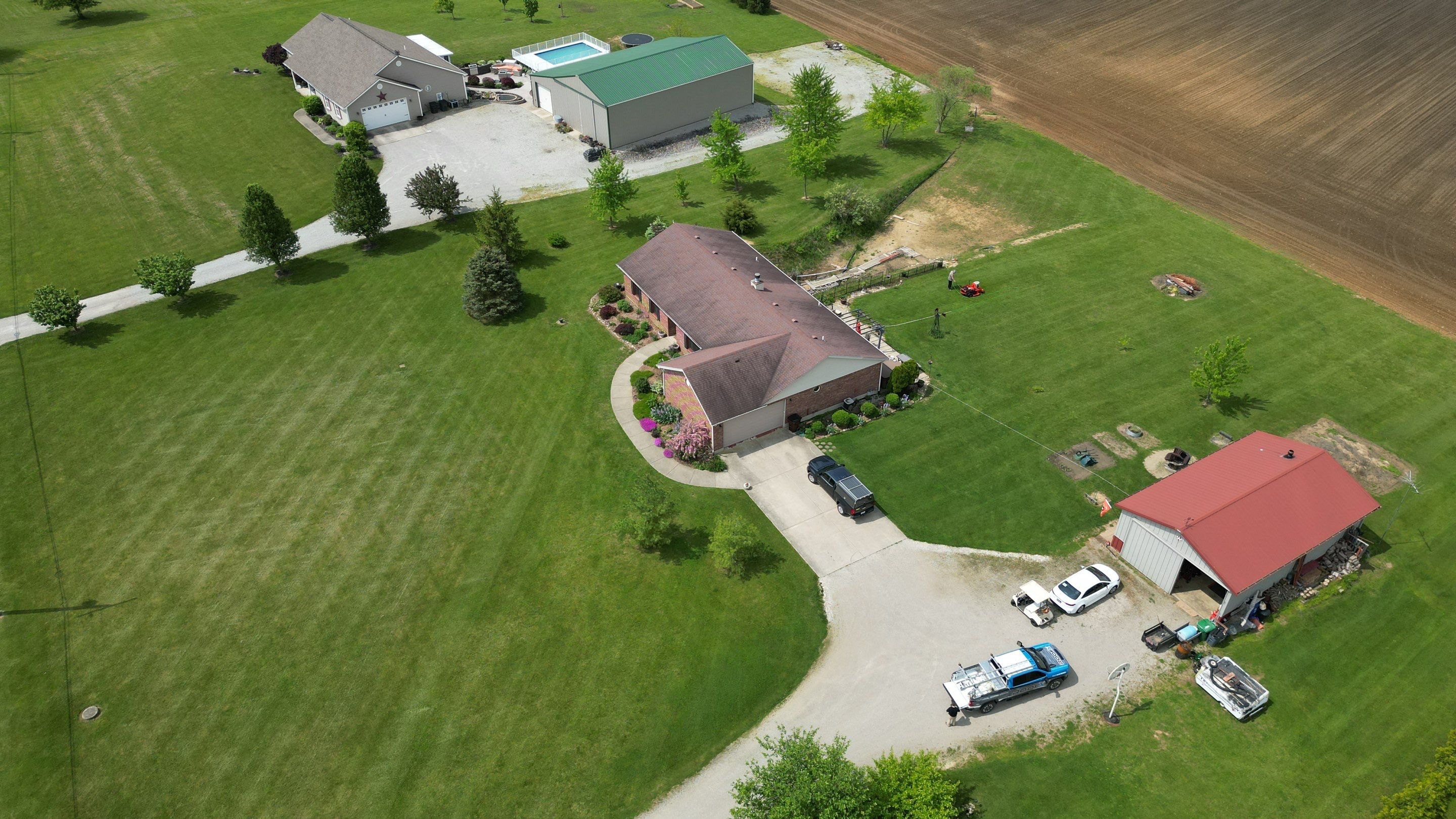 Residential Roofing Installation using Perfromance Panel Metal - Black by RoofX 